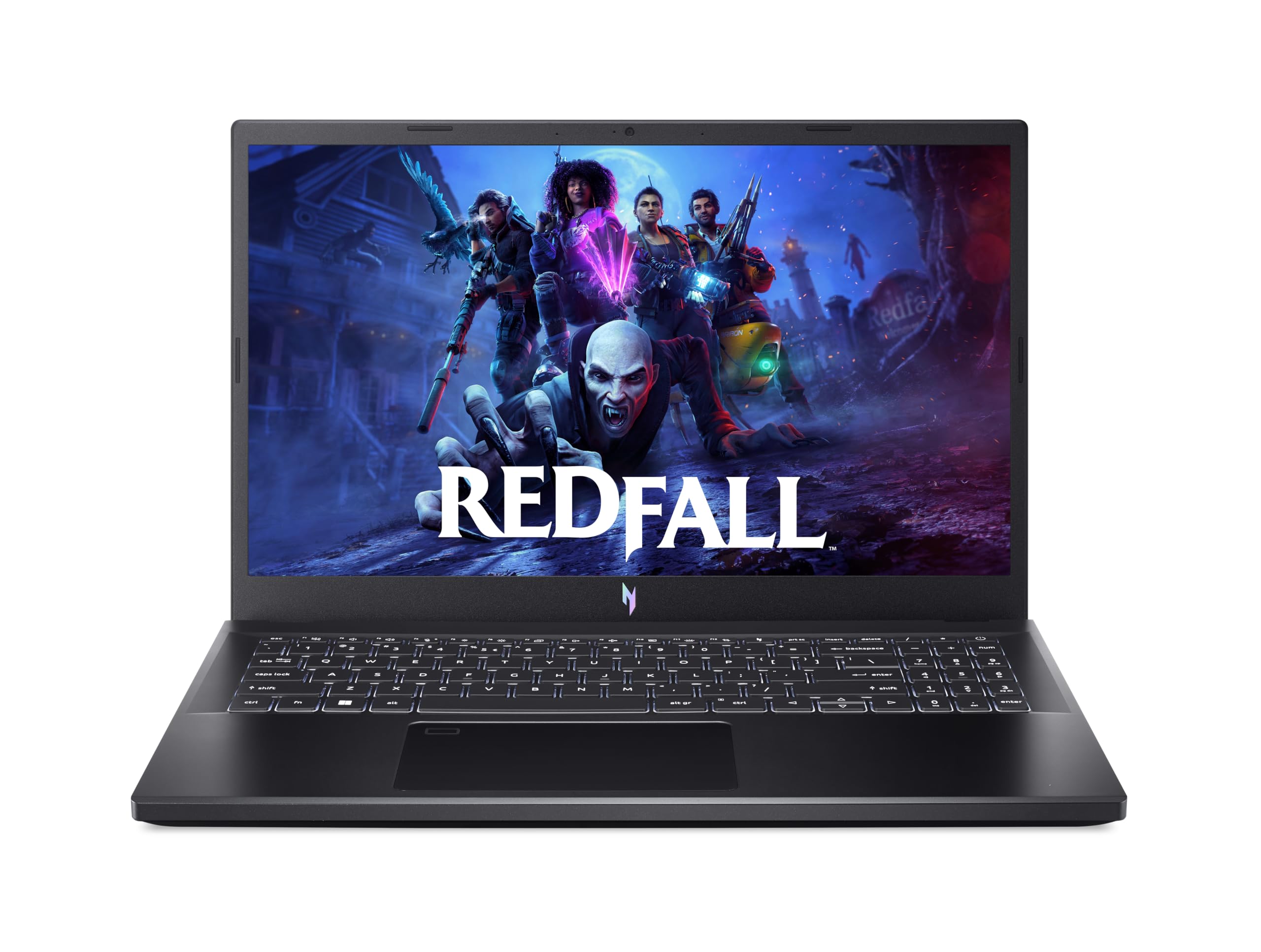 لپ‌تاپ بازی ایسر نیترو V ANV15 با پردازنده AMD Ryzen 7-7735HS هشت هسته‌ای تا 4.75 گیگاهرتز/16 گیگابایت DDR5/512 گیگابایت حافظه جانبی SSD/کارت گرافیک NVIDIA®GeForce®RTX 4060 با 8 گیگابایت/صفحه نمایش 15.6 اینچی FHD IPS با نرخ تازه‌سازی 144Hz/ویندوز 11/وای‌فای نسل شش/Fingerprint/مشکی