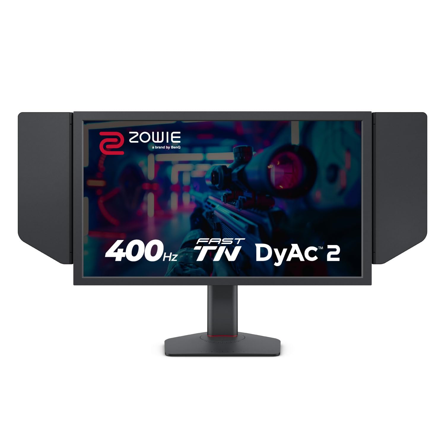 BenQ Zowie XL2566X+ | 24.1 اینچ | مانیتور بازی های تند TN 400Hz برای اسپرت | روشنایی حرکت داخلی DyAc2 | 1080p | تنظیمات XL برای به اشتراک گذاشتن | کلاه حفاظتی | تنظیم ارتفاع با بلبرینگ تولید صنعتی جدید