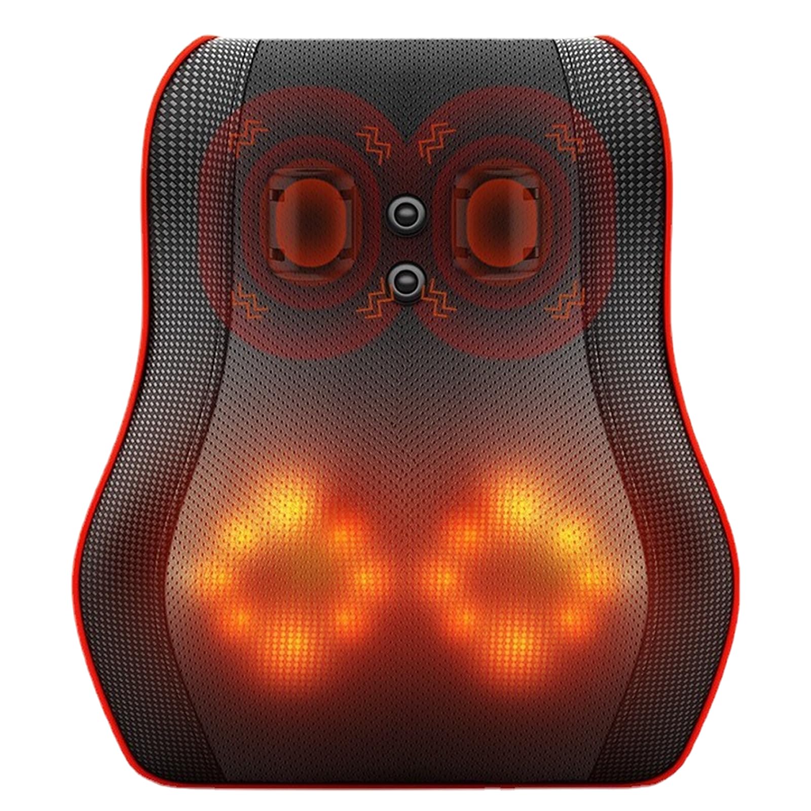 Weixiaoba Back Massager الکتریکی پیلو کوین ماساژ، 16 سر 3D Deep Shiatsu Kneading برای درد عضلانی، بدن شانه گردن پا ماساژ گرم خانه دفتر استفاده