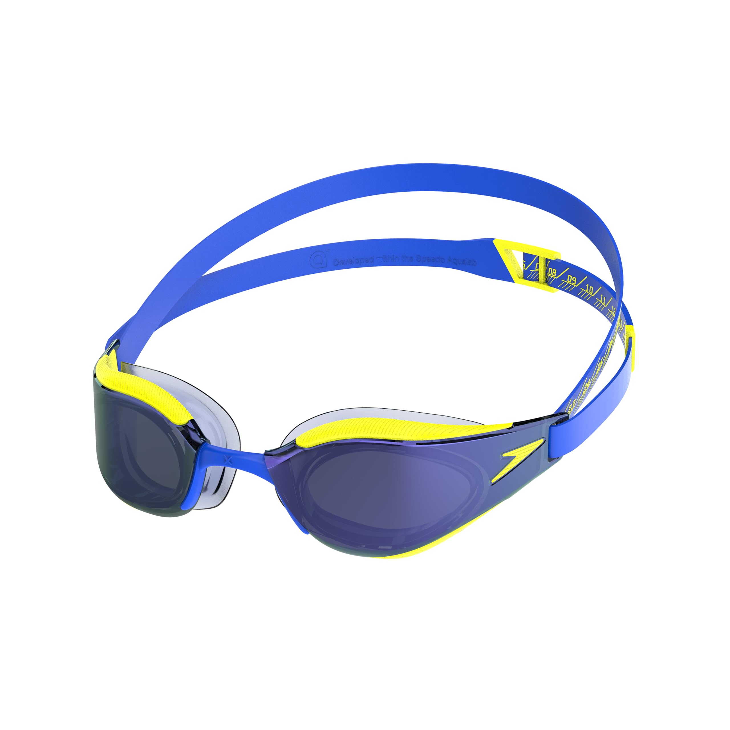 گلاسه‌های آینه‌ای Speedo Unisex Fastskin Hyper Elite اندازه یک بزرگسال رنگ آبی