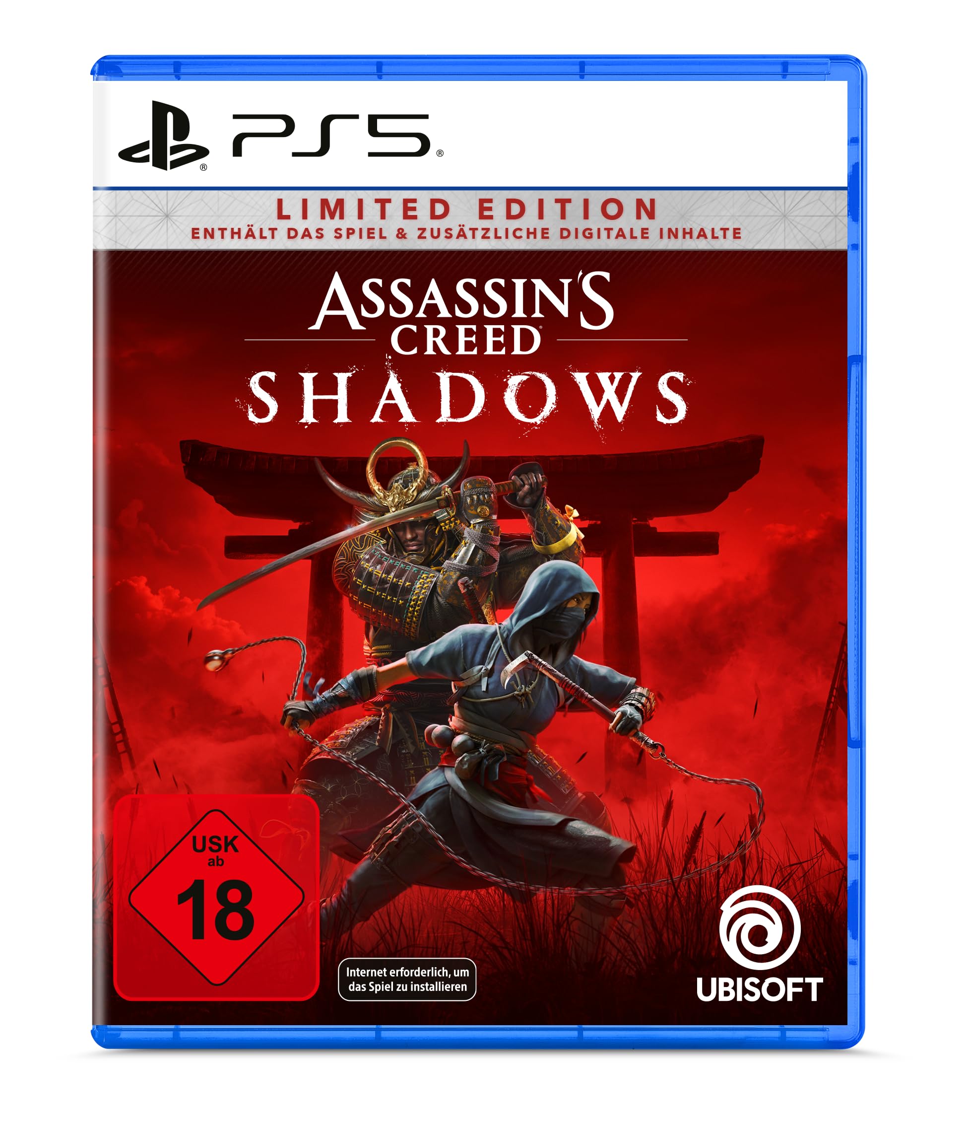 Assassin's Creed Shadows - نسخه محدود (انحصاری در آمازون) - [پلی‌استیشن 5] نسخه محدود پلی‌استیشن 5