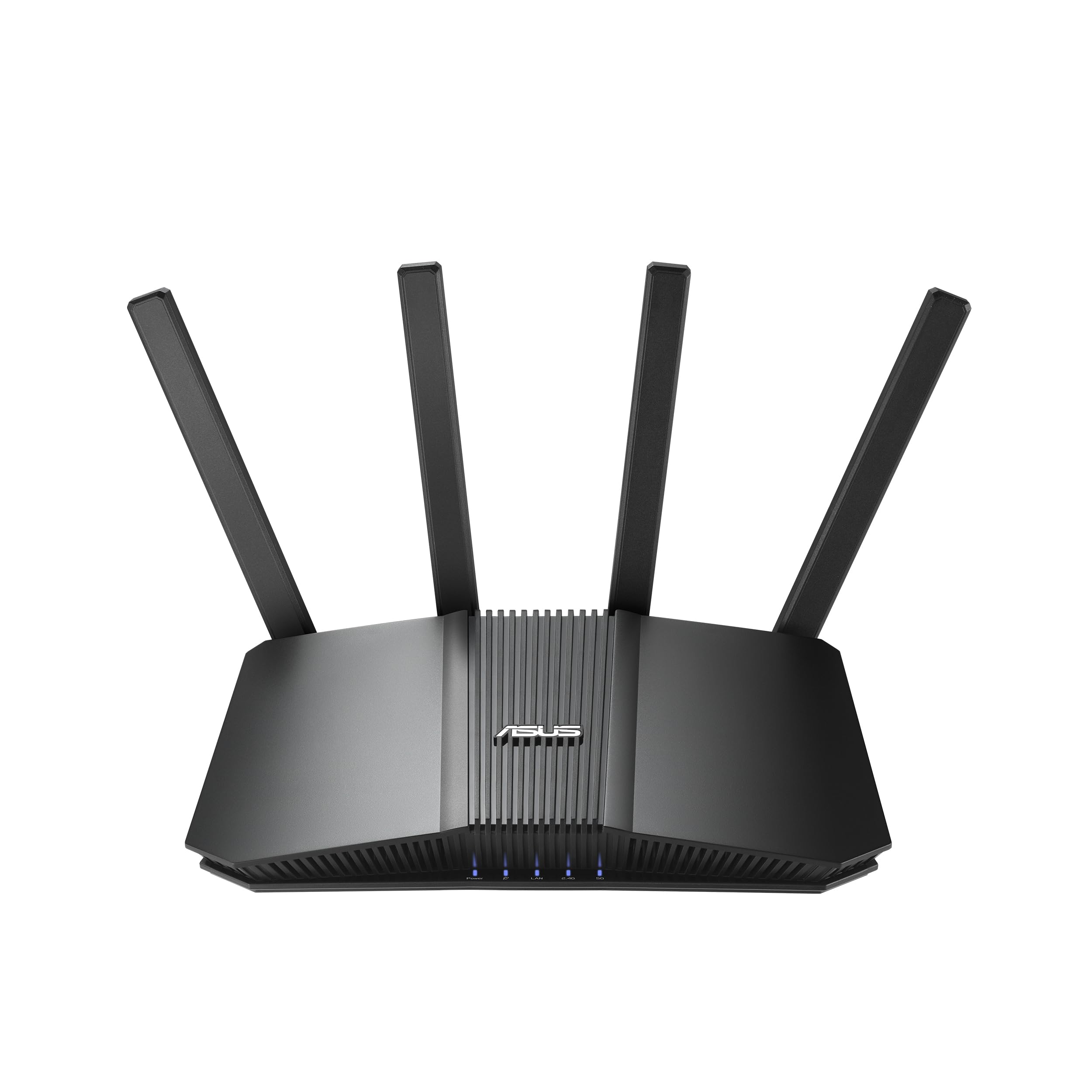 ASUS RT-BE82U مسیریاب هوشمند AiMesh قابل توسعه دو بانده WiFi 7 (802.11be) با سرعت 6500 مگابیت بر ثانیه، پنج پورت 2.5 جیگابیت ایترنت، کنترل والدین و VPN ها، امنیت پیشرفته شبکه WiFi 7 | BE6500