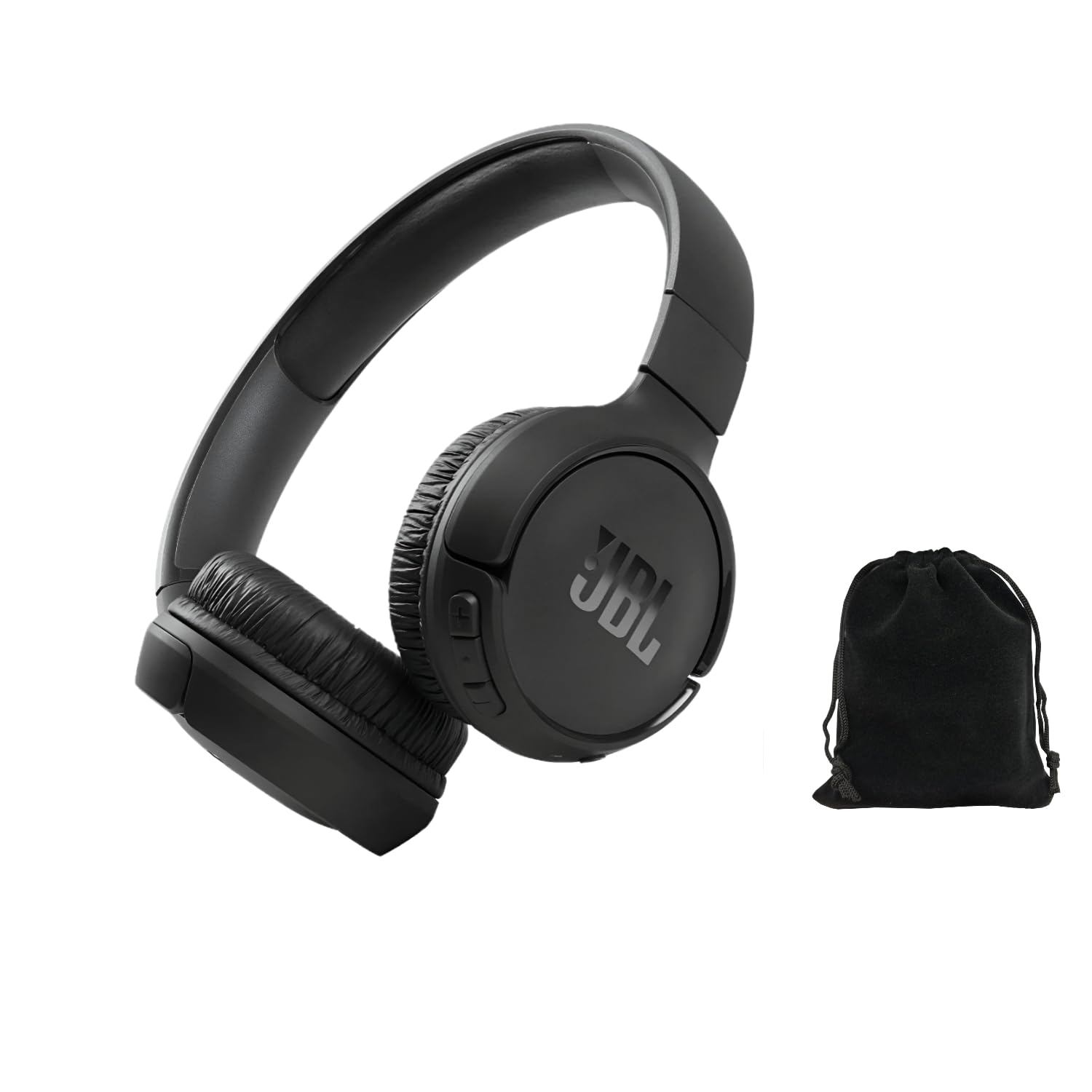 هدفون بی‌سیم JBL Tune 570BT - بلوتوث - روی گوش - صدای استریو بیس خالص - مشکی - شامل کیف ذخیره سازی
