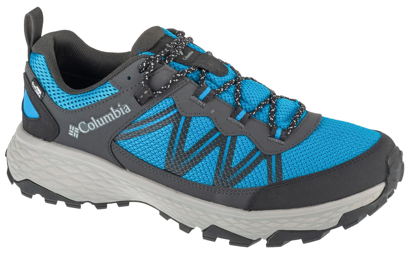 کفش پیاده‌روی Columbia Men's Peakfreak Rush Outdry با سایز ۴۰ اروپا، رنگ آبی اکو/سیاه