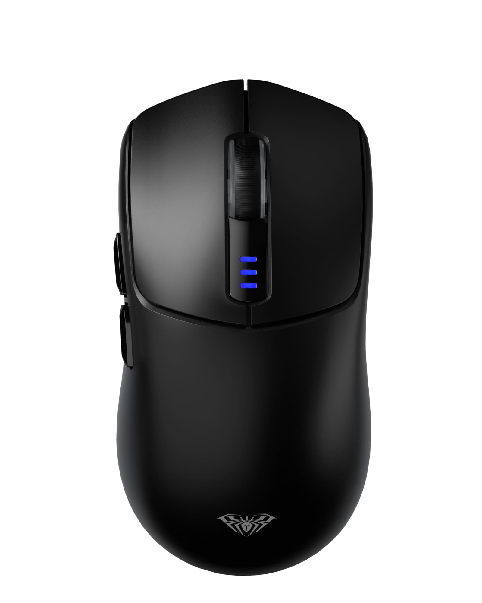 موش WIRELESS GAMING SC580 AULA ، دستگاه موش 2.4G/BT5.0/USB-C Gaming Tri-Mode ، موش بی سیم قابل شارژ با DPI 12000 و 6 دکمه قابل برنامه ریزی ، موش کامپیوتری ERGONOMIC برای لپ تاپ/کامپیوتر شخصی/Mac/Tablet