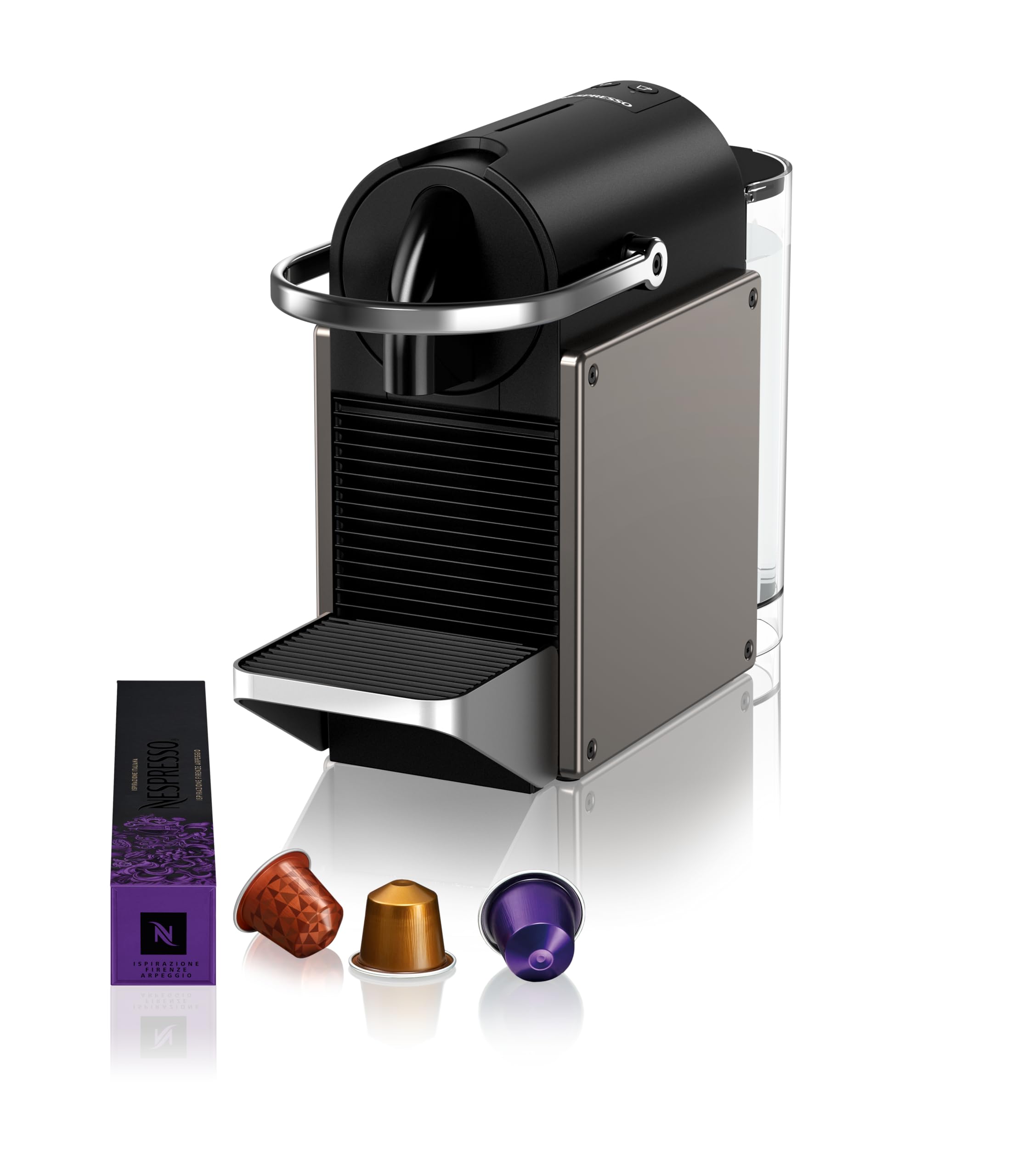 ماشین قهوه Nespresso Pixie C توسط Nespresso، نسخه ای UAE Pixie Titan