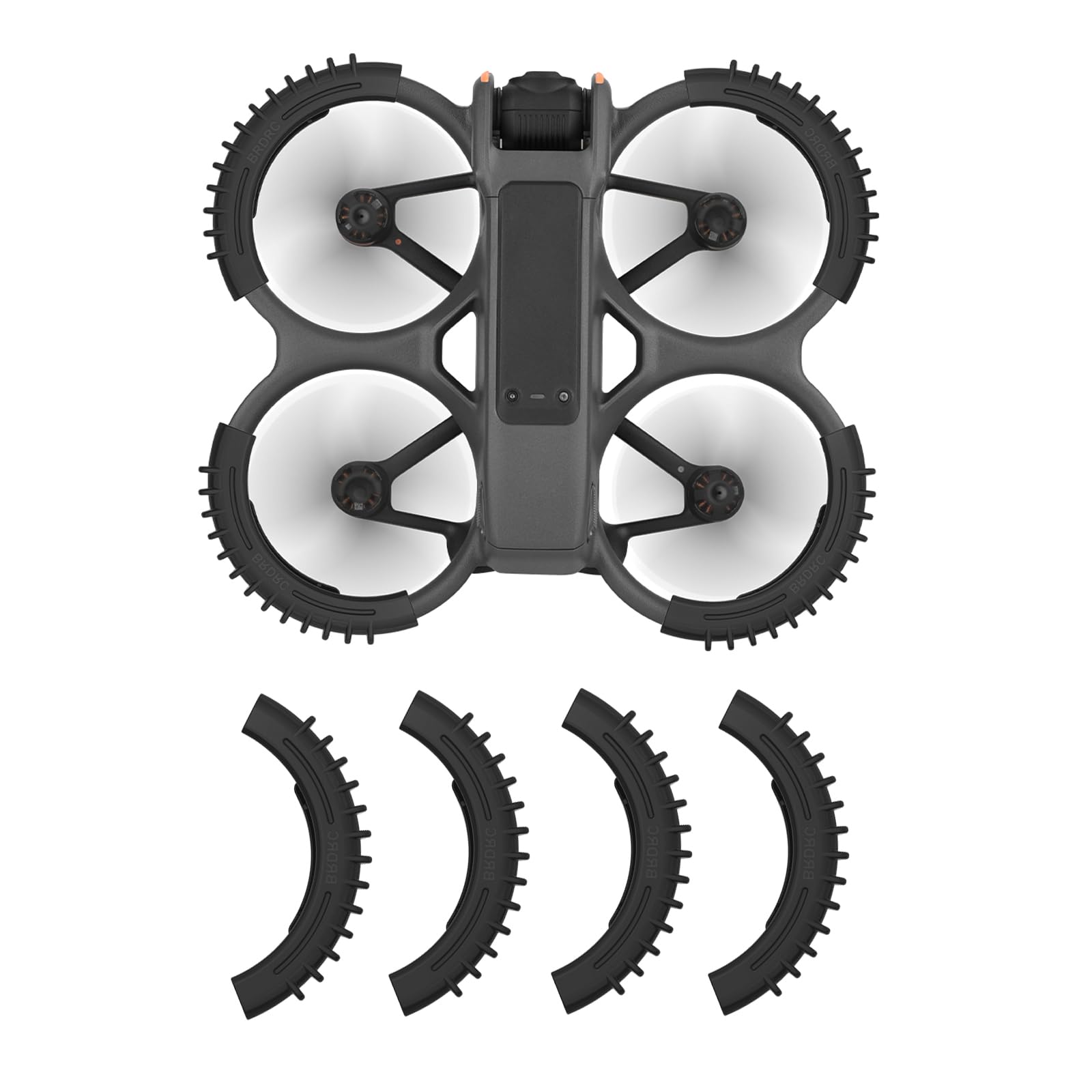 محافظ پروپلر افتاب 2 برای محافظت از دوربین Avata 2 DJI بامپر محافظ ضد ضربه تصادفی محافظ پروپلر برای لوازم جانبی DJI Avata 2