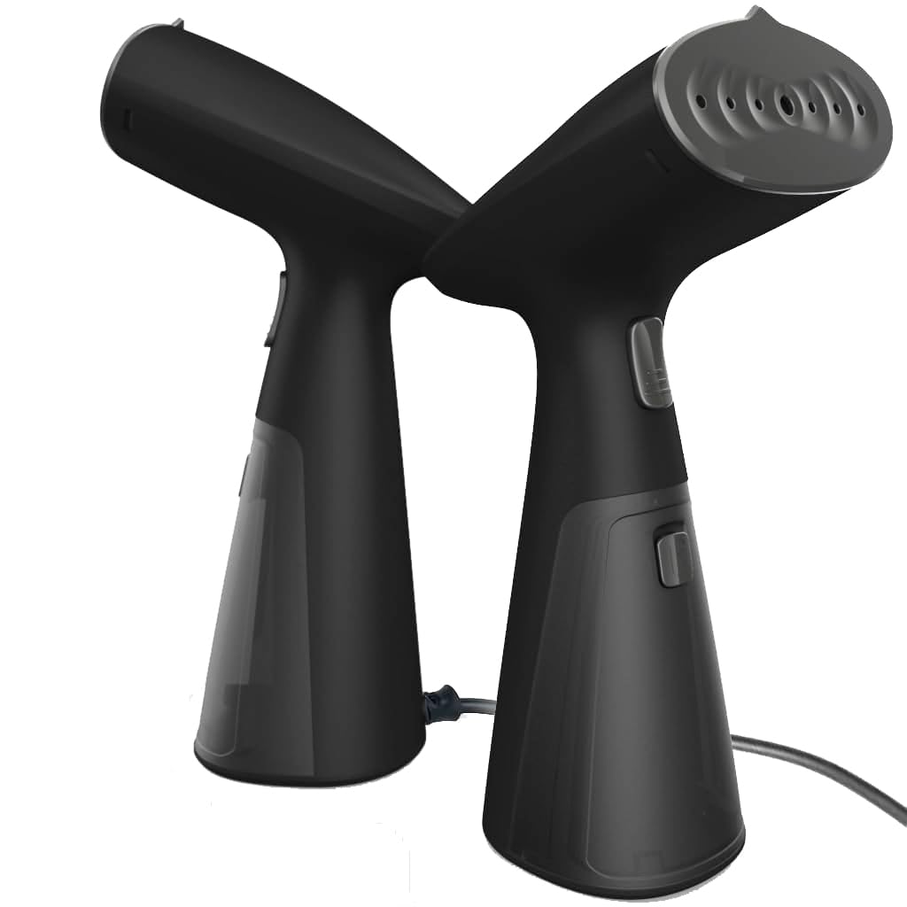 ماشین اتوی سفری Magictec، اتوی دستی برای لباس، گرم شدن سریع در ۳۰ ثانیه، اتوی قابل حمل ۱۰۰۰ وات با مخزن آب ۱۲۰ میلی‌لیتر، از لباس‌ها و لباس‌ها چین را از بین ببرید