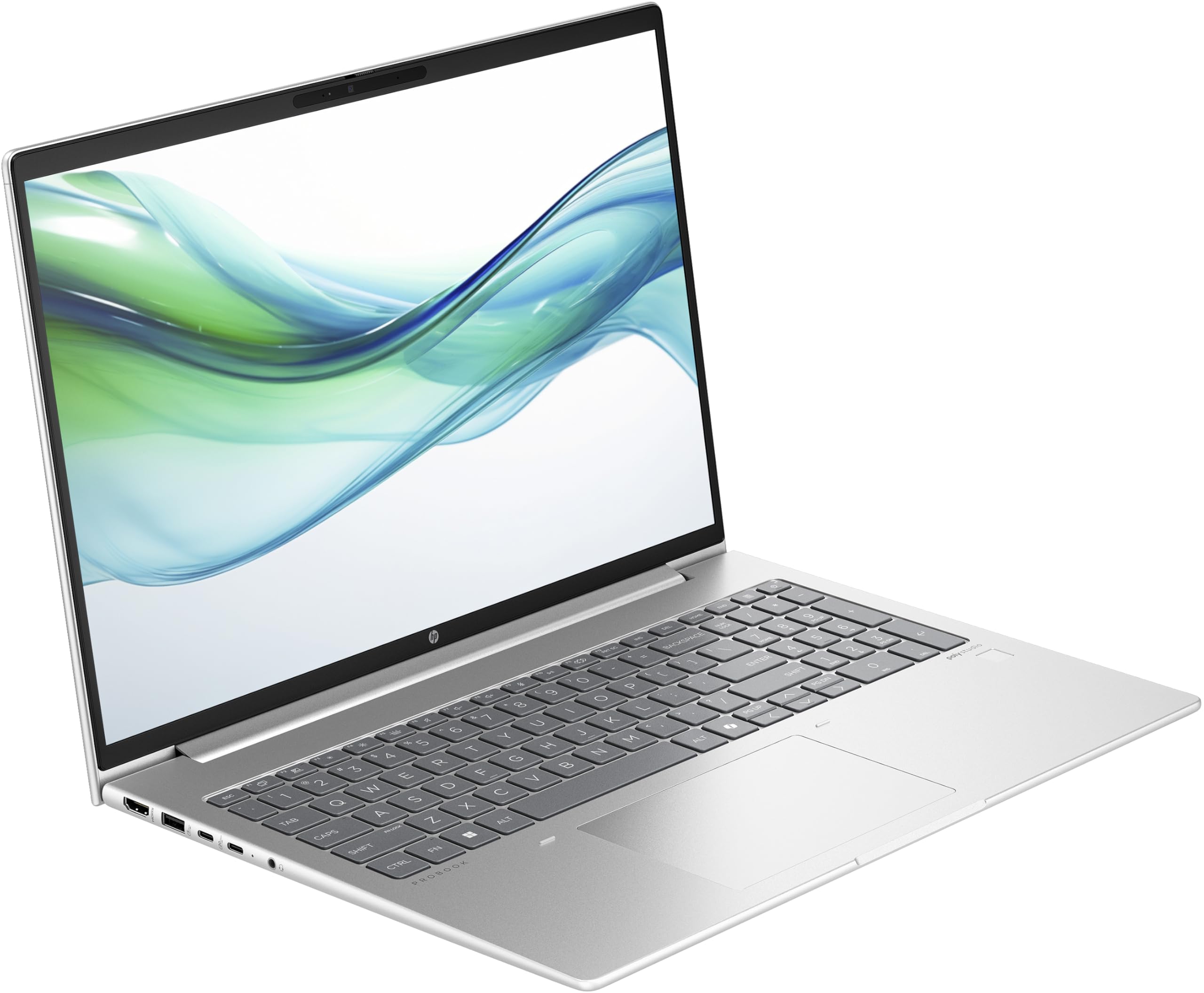 لپ تاپ HP 2024 ProBook 460 G11 جدیدترین مدل - دارای صفحه نمایش 16 اینچی WUXGA IPS - پردازنده Intel Core Ultra 7 155U - رم 16 گیگابایت DDR5 - حافظه داخلی NVMe 1 ترابایتی - خواننده اثر انگشت - ویندوز 11 - رنگ نقره‌ای پایک (نسخه امارات متحده)