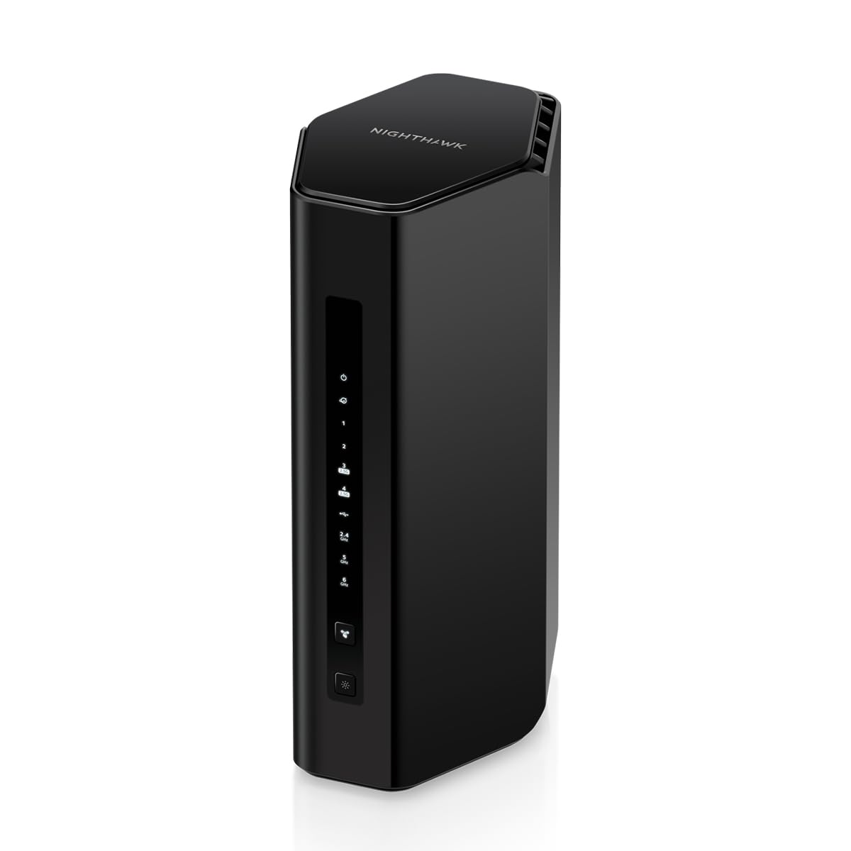 مودم بی‌سیم تری‌باند NETGEAR Nighthawk WiFi 7 - (RS300) - مودم بازی - سرعت WiFi BE9300 (تا 9.3 گیگابیت بر ثانیه) - پوشش تا ۲،۵۰۰ فوت مربع، ۱۰۰ دستگاه - اتصال اینترنت ۲٫۵ گیگابیت WiFi 7 مودم بازی BE9300