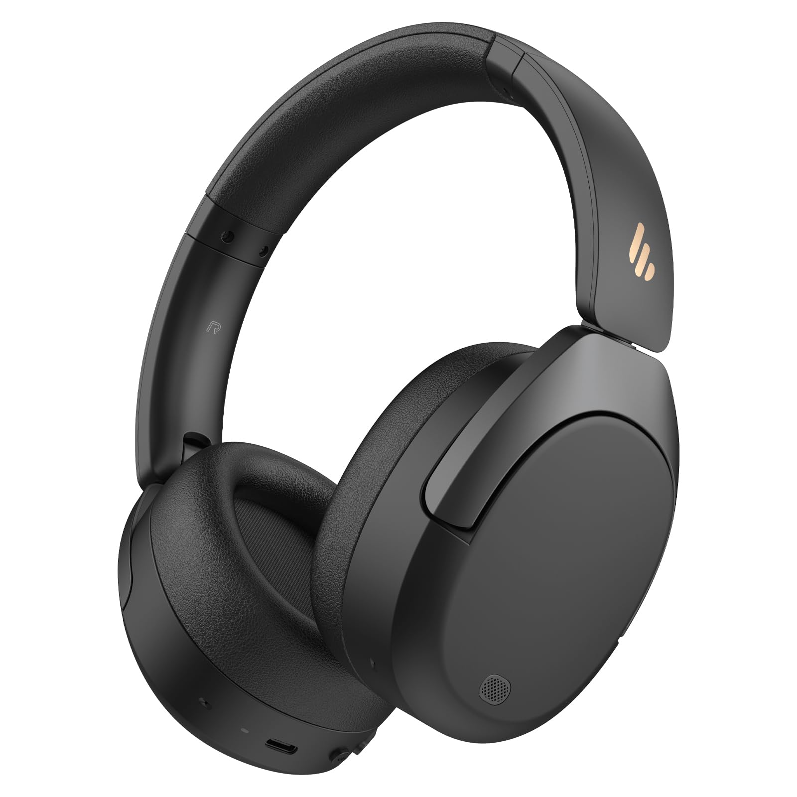هدفون بی‌سیم سری Edifier W830NB با کاهش نویز ۴۵ دسی‌بل، با بلوتوث ۵.۴، زمان پخش ۹۴ ساعته، کدک AAC و LDAC، صدای باکیفیت بالا، صوت فضایی، شارژ سریع، اتصال چندگانه، مناسب برای استفاده طولانی مدت با وزن ۲۶۷ گرم، رنگ مشکی