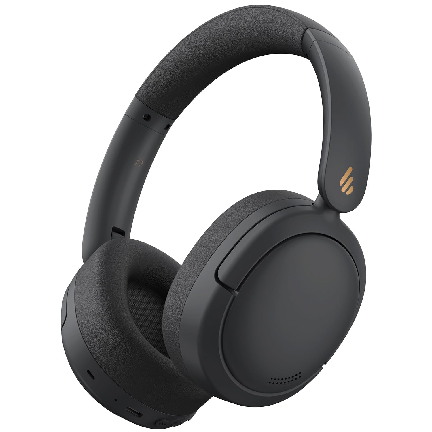 هدفون های فعال سر و گوش بی‌سیم Edifier W800BT Pro با قابلیت کنسل صدای هیبریدی -۴۴ دسی‌بل، با بلوتوث ۵.۴، صدای با کیفیت بالا، تماس روشن هوشمند، تنظیم EQ سفارشی از طریق برنامه، طراحی قابل تاشو، راحتی ۲۵۳ گرمی در رنگ مشکی