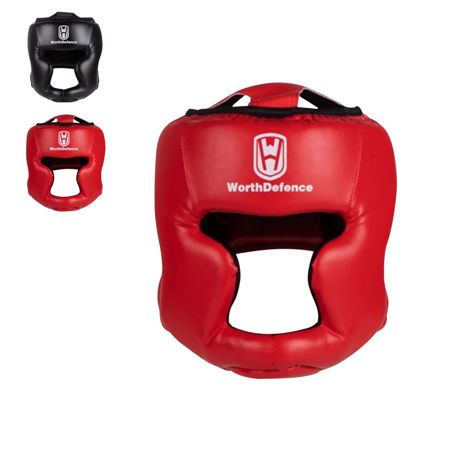Dayong Boxing MMA Headgear، کلاه سر باقابلیت تنظیم آموزش موی تای تای، محافظ صورت زنان و مردان برای ایمنی در هنگام مبارزه های هنرهای رزمی تکواندو، کیک باکسینگ، کاراته.