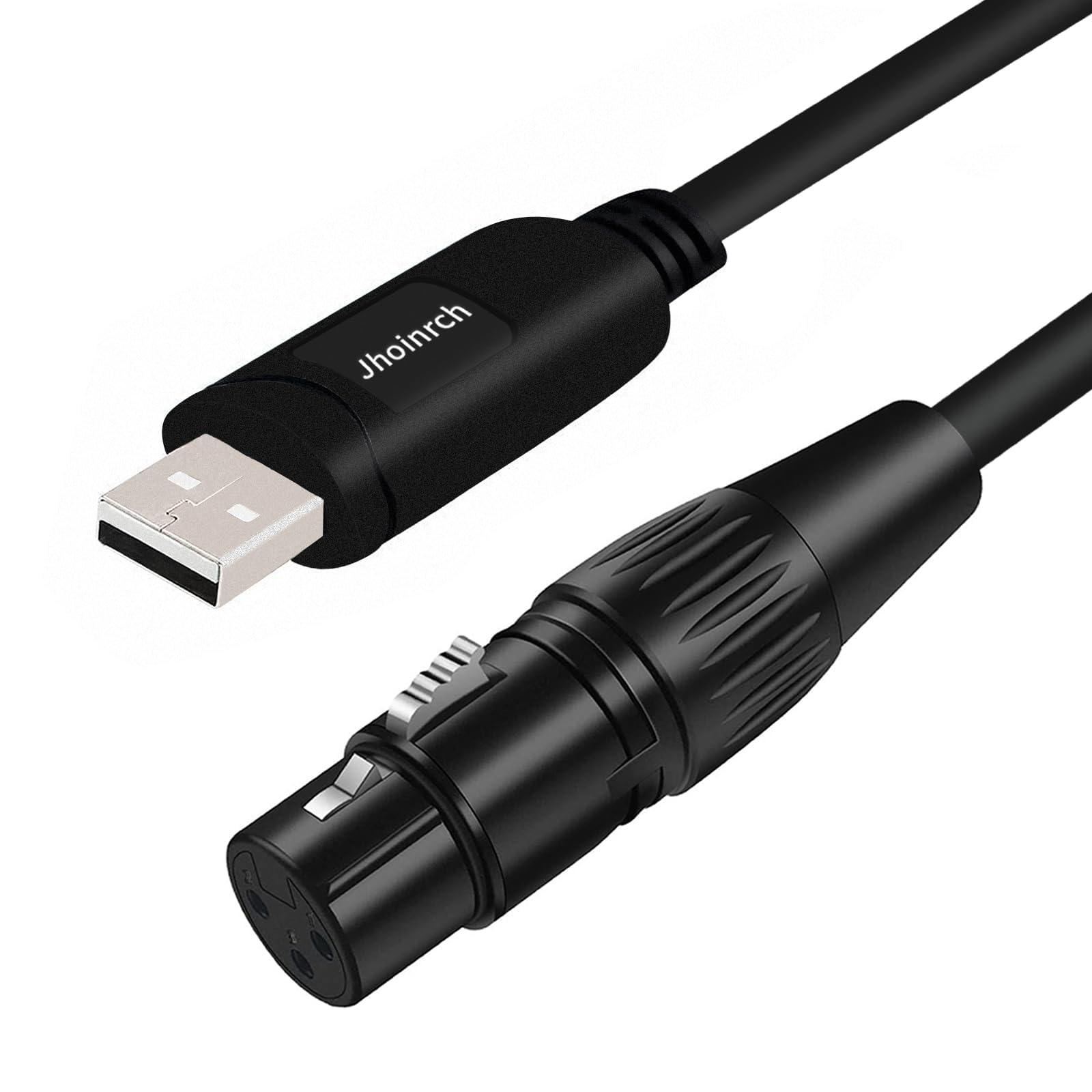 کابل رابط USB به DMX با چیپ FTDI 232RNL سازگار با نرم‌افزارهای Freestyler/QLC+/Dmxcontrol/MagicQ و بیشتر