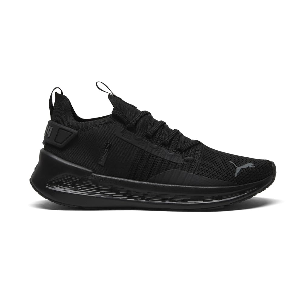 کفش دویدن/اسنیکر مردانه PUMA مدل Softride Symmetry Fuzion، سایز EU 45، رنگ Puma Black / Cool Dark Gray، تعداد 1