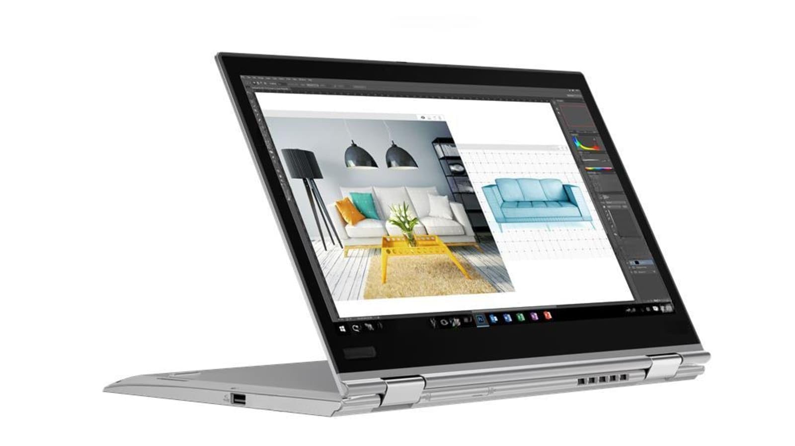 لپ تاپ تجدید شده Lenovo Thinkpad X1 Yoga نسل سوم. | پی سی 2 در 1 تجاری | پردازنده Intel Core i5 نسل 8 | 8 گیگابایت رم | 256 گیگابایت حافظه جانبی از نوع SSD | صفحه نمایش لمسی FHD 360 درجه 14.1 اینچ | ویندوز 10 پروفشنال | رنگ نقره ای | (تجدید شده)