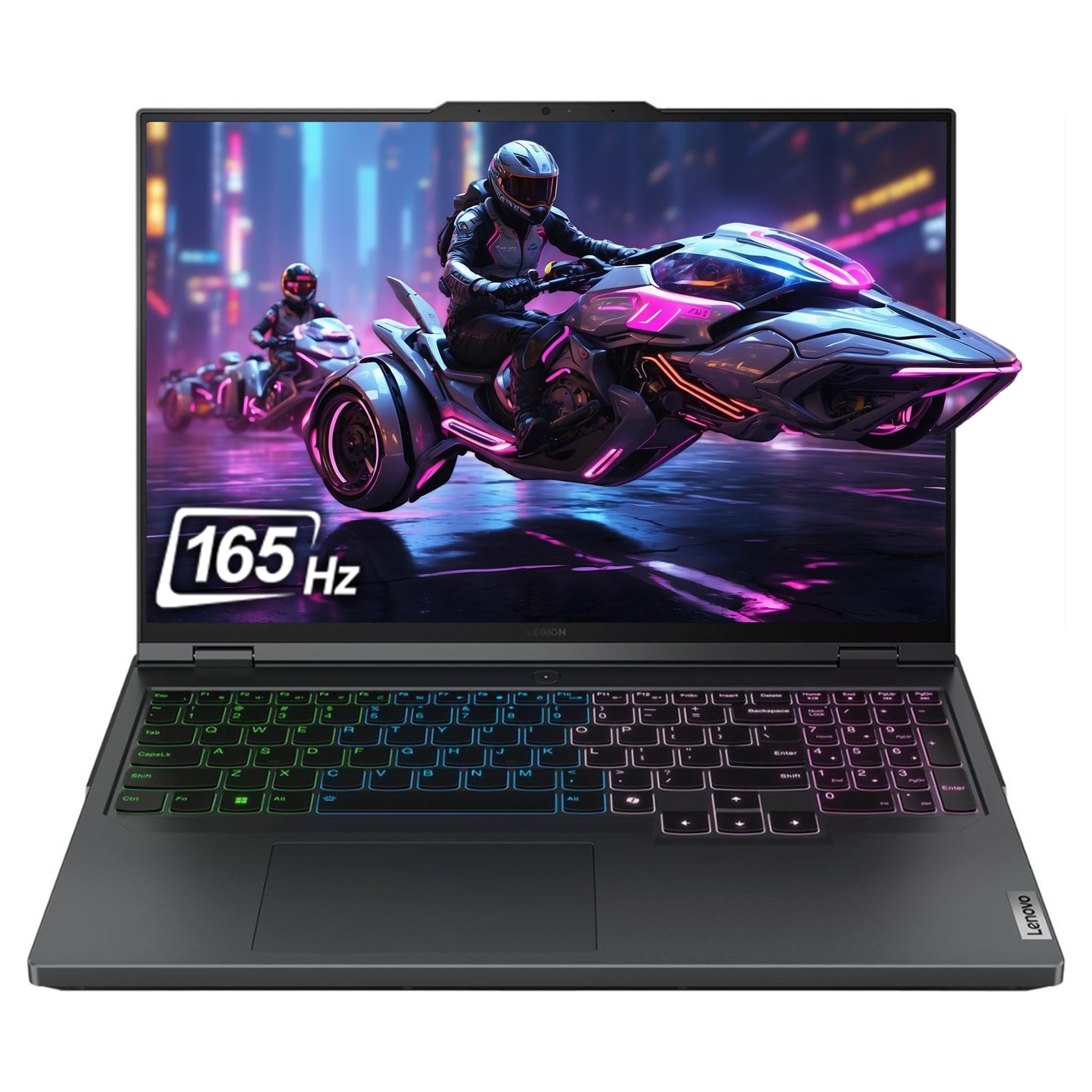 لپ تاپ بازی Lenovo Legion Pro 5i، Intel i9-14900HX، 64 گیگابایت رم DDR5، 2 ترابایت حافظه داخلی PCle SSD، صفحه نمایش 16 اینچی WQXGA (2560x1600)، کارت گرافیک Nvidia GeForce RTX 4060، ویندوز 11 Home، رنگ خاکستری
