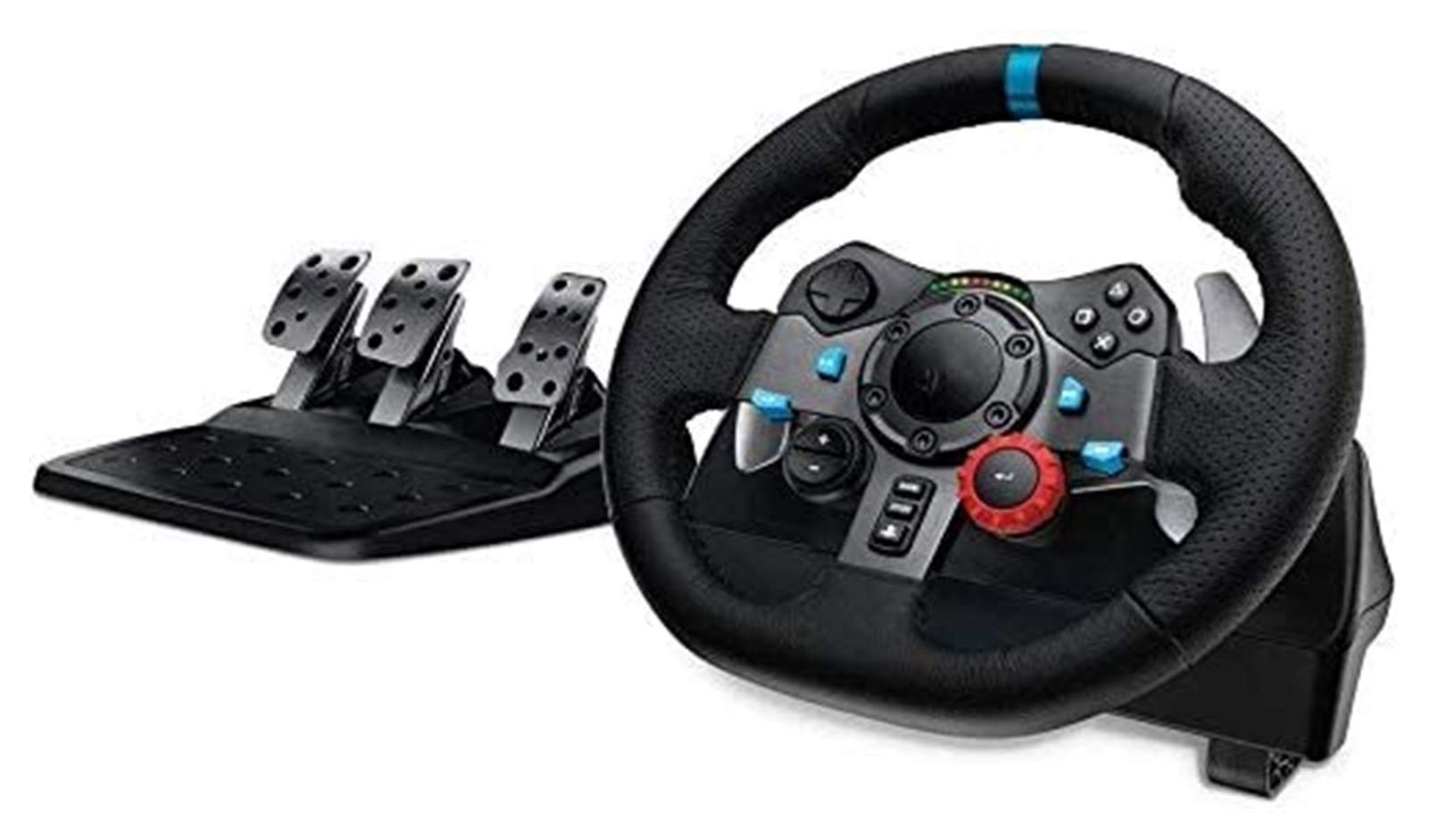 چرخ فرمان با پدال برای رایانه شخصی، چرخ فرمان بازی، چرخ فرمان و پدال Driving Force Racing (PS4/PS3 و PC)