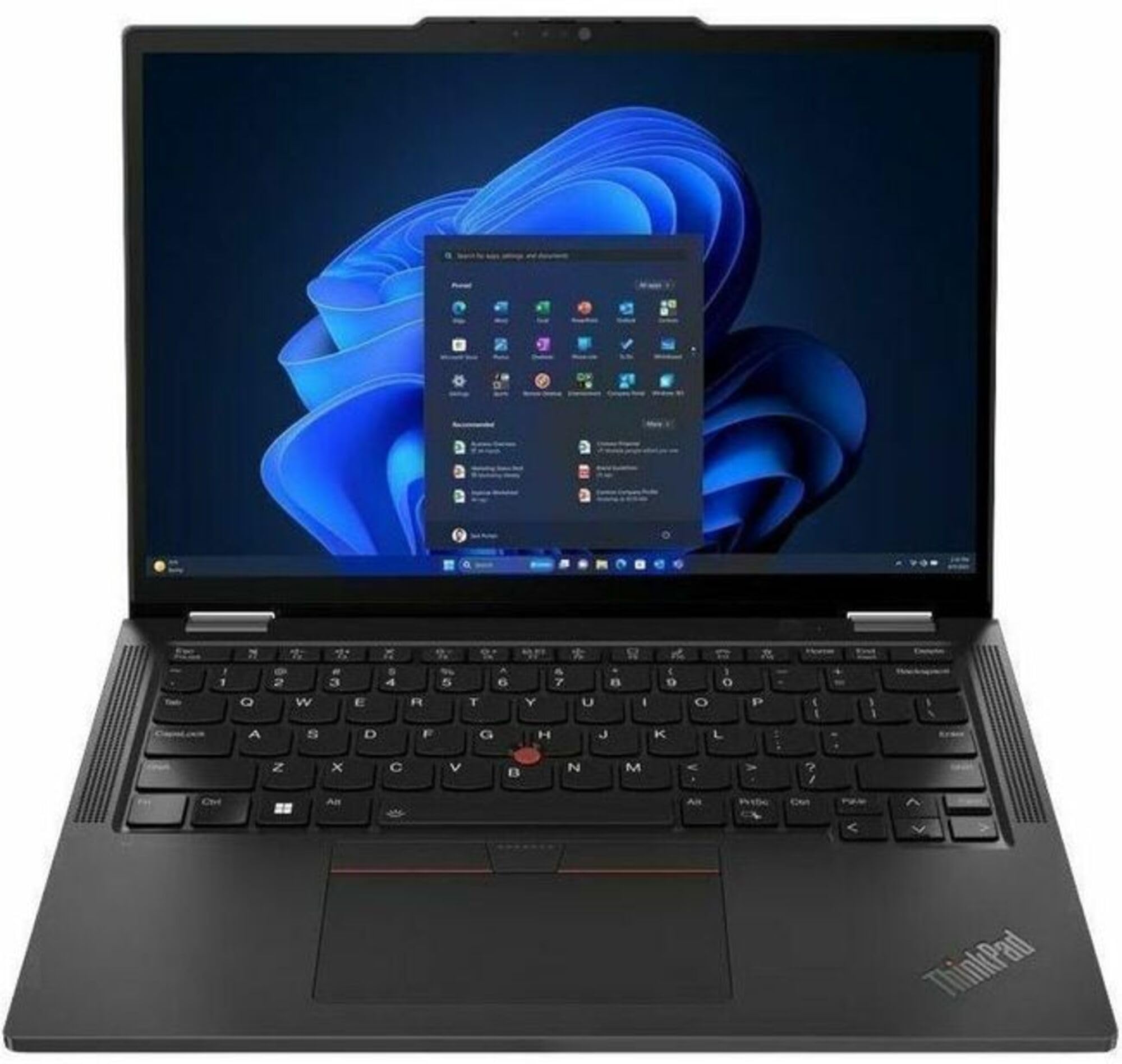 لپ تاپ لنوو ThinkPad X13 2-in-1 Gen 5، صفحه نمایش لمسی 13.3 اینچی WUXGA IPS، پردازنده اینتل کور آلترا 7 165U، 16 گیگابایت رم، 1 ترابایت حافظه SSD، گرافیک اینتل، صفحه کلید انگلیسی، ویندوز 11 پرو، رنگ مشکی (ارتقا یافته)