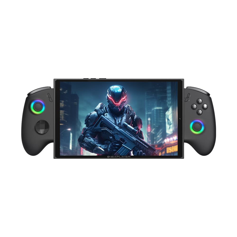 یک دستگاه کامپیوتر قابل حمل XPLAYER X1 Mini با AMD Ryzen 8840U، صفحه نمایش لمسی ۸.۸ اینچی 144Hz 2k، ۳۲ گیگابایت رم و ۱ ترابایت حافظه جامد