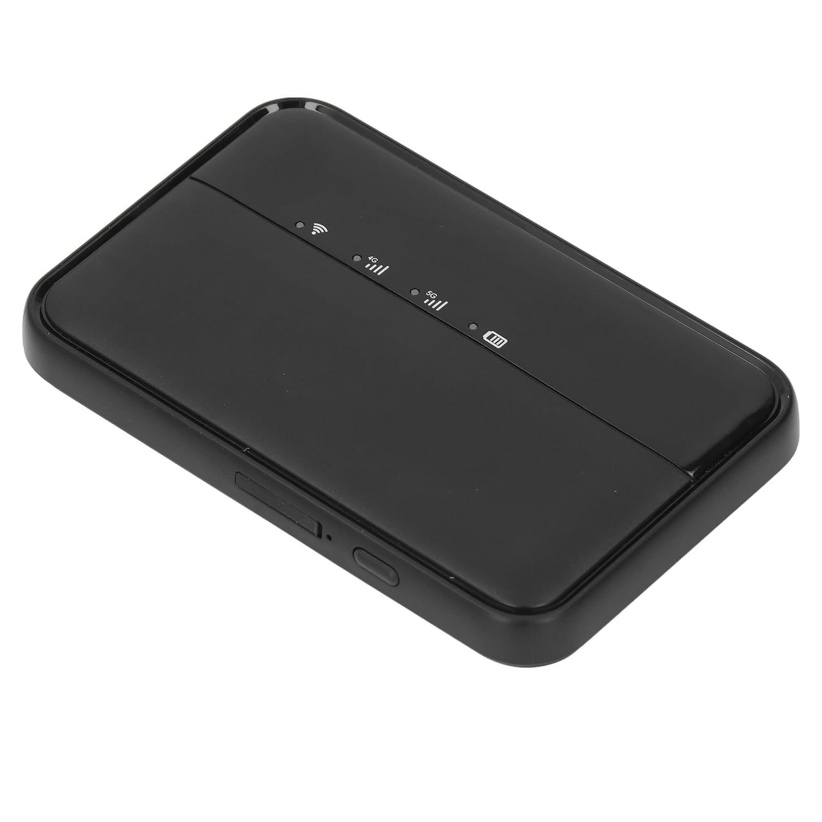 مودم همراه، روتر قابل حمل بی‌سیم برای مسافرت، دستگاه شبکه جیبی با شیار کارت Nano SIM، هات‌اسپات دو بانده WiFi6 گیگابیت، مودم روتر 5G، پشتیبانی از ۱۶ دستگاه