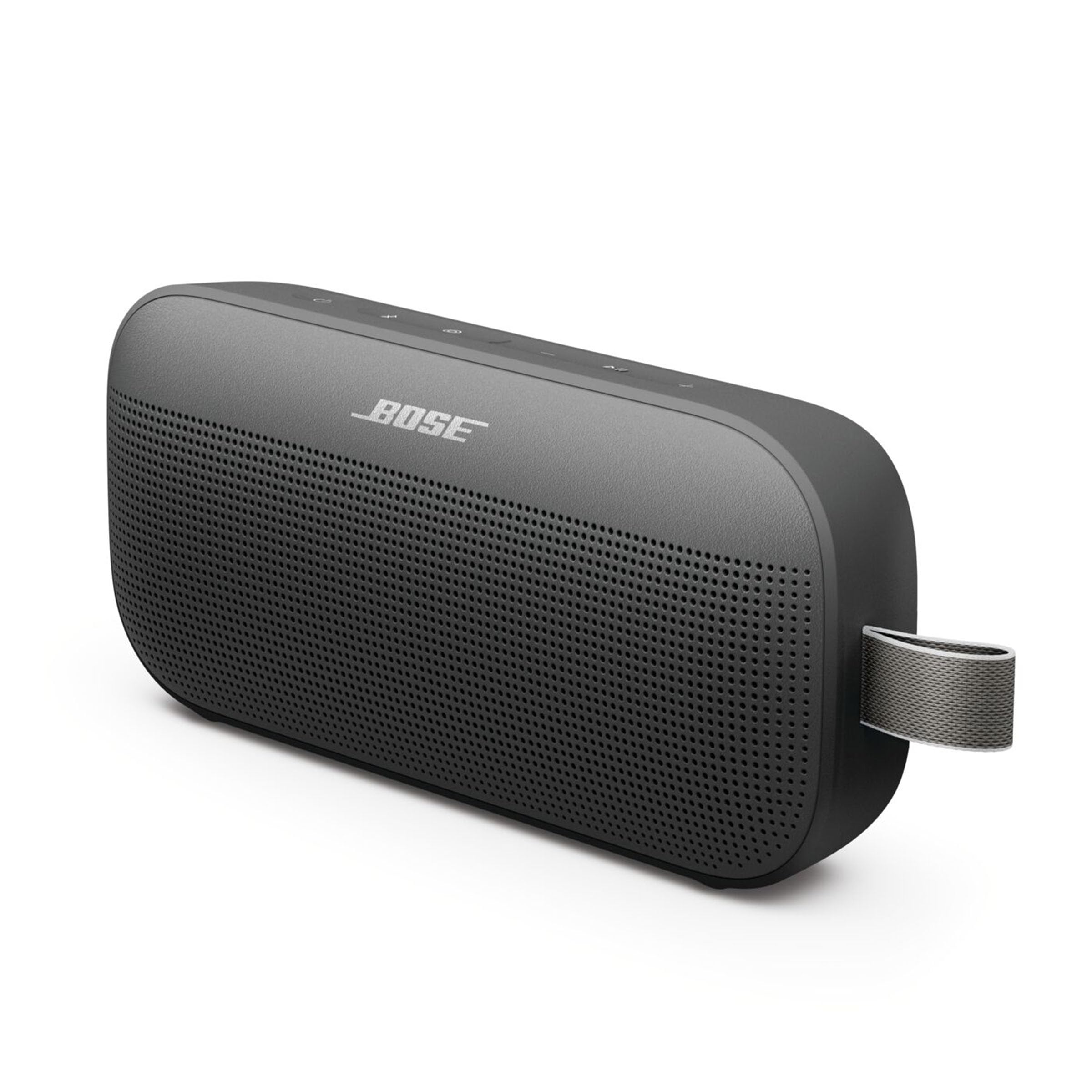 اسپيكر بلوتوث قابل حمل Bose SoundLink Flex جديد (نسل دوم) ، اسپيكر بیرونی قابل حمل با صدای Hi-Fi ، عمر باطری تا 12 ساعت ، ضدآب و ضد گرد و غبار ، رنگ مشكی