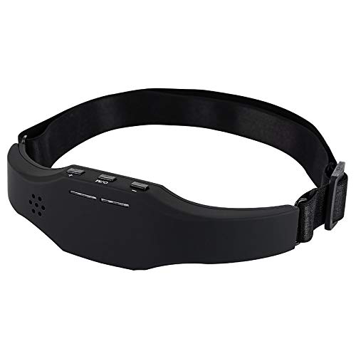 دستگاه ماساژ سر، ماساژور هوشمند، ماساژور قابل شارژ با USB، ماساژور بی‌سیم با فشار هوشمند برای کمک به خواب و رفع دردهای میگرن، دستگاه تراپی سر برای بهبود بی‌خوابی و بی‌خوابی هیپنوتیک (سیاه)