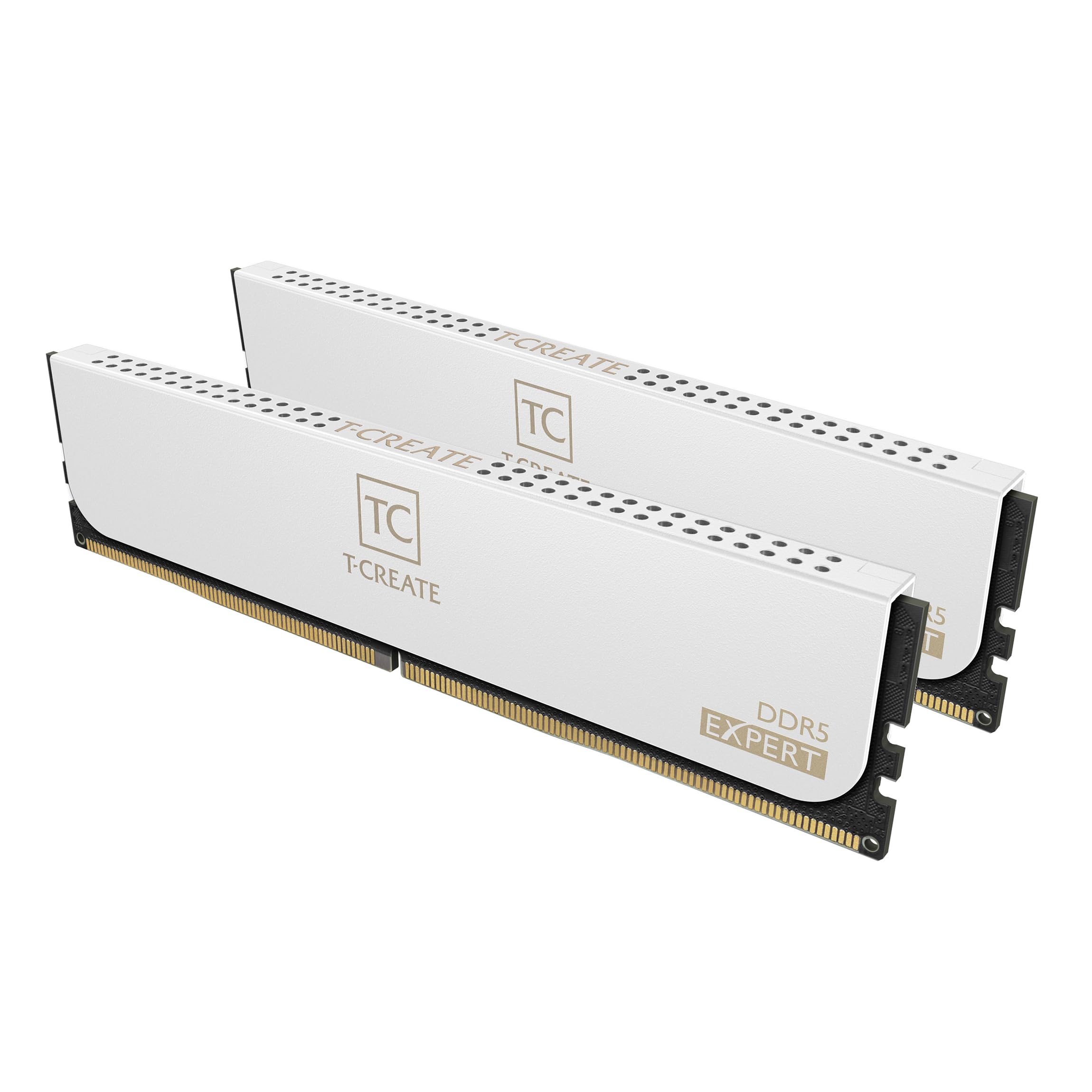 ترجمه: 
کیت حافظه حرفه ای TEAMGROUP T-Create Expert Overclocking 10L DDR5 32GB (2 x 16GB) 6000MHz (PC5-48000) CL38-46-46-76 Intel XMP 3.0 و AMD Expo سازگار با ماژول حافظه رم دسکتاپ سفید - CTCWD532G6000HC38GDC01 32GB (16GBx2) DDR5 6000MHz 38-46-46-76 دو کاناله سفید