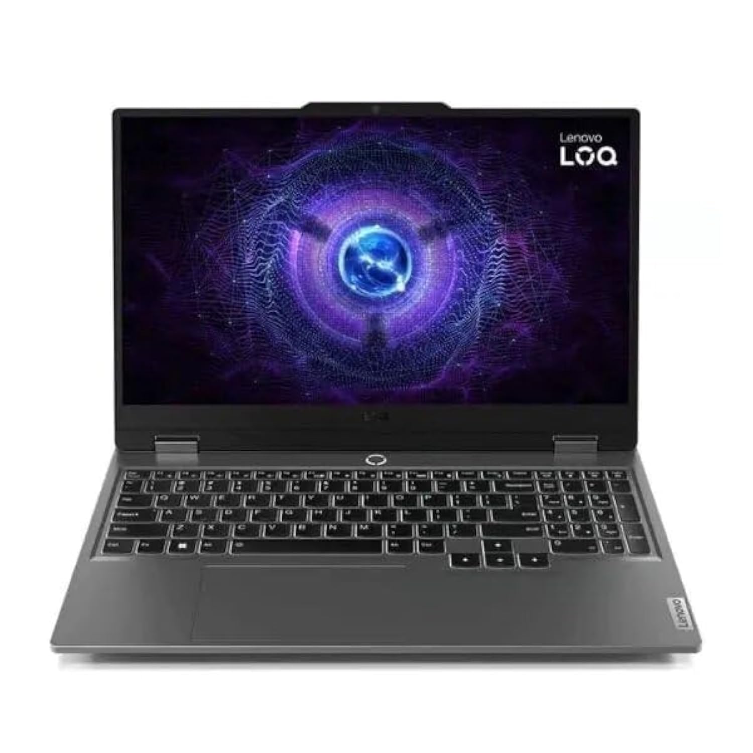 لپ تاپ بازی لنوو مدل LOQ 83GS007AAX با پردازنده اینتل کور i5-12450hx، 12GB رم، 512GB حافظه داخلی از نوع SSD، کارت گرافیک Nvidia GeForce RTX2050 با ظرفیت 4GB، صفحه نمایش 15.6 اینچی، رنگ خاکستری لونا