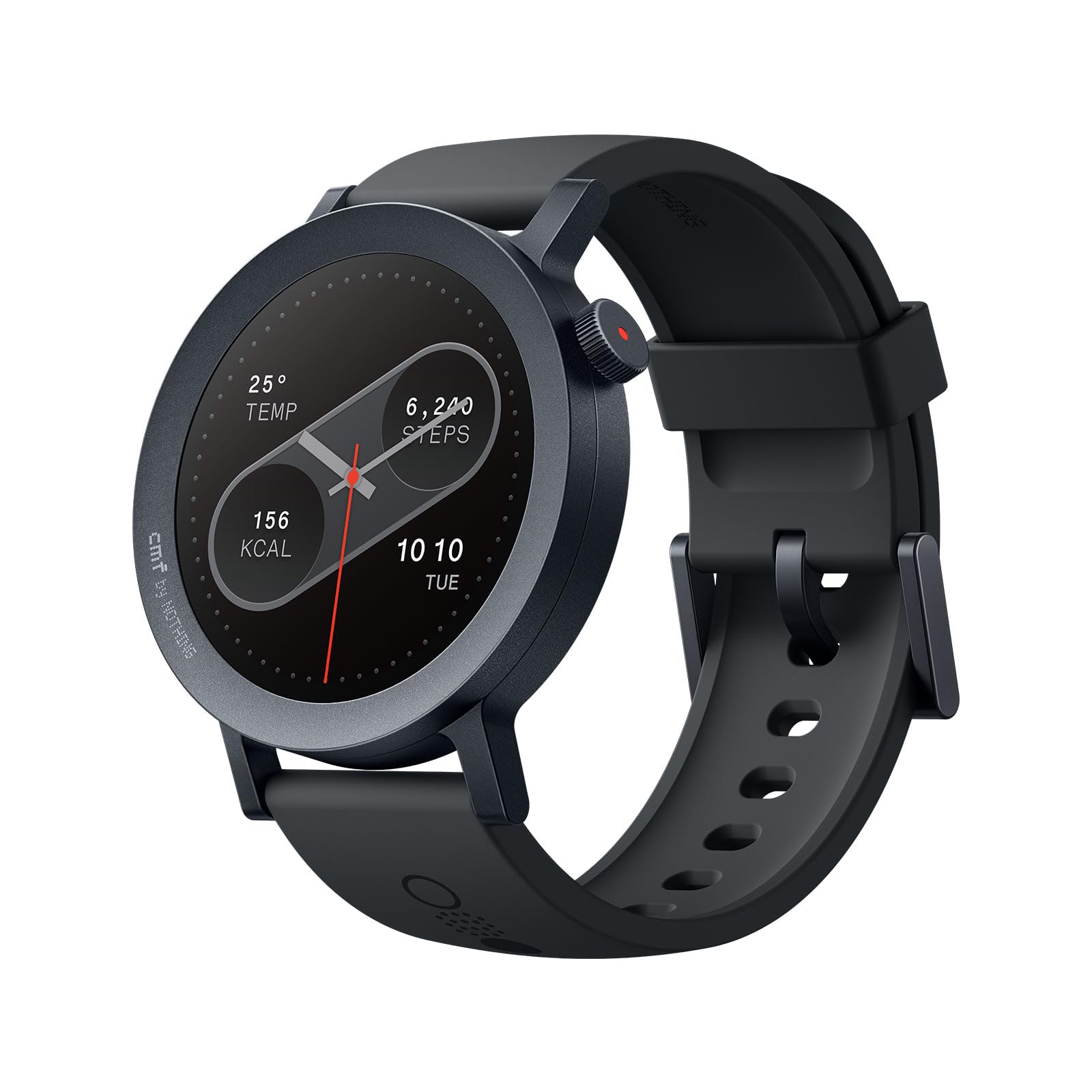 ساعت هوشمند CMF WATCH PRO 2، ردیاب فعالیت قلب و تناسب اندام، 120 حالت ورزشی، تماس بلوتوث با کاهش نویز هوش مصنوعی، ضدآب IP68، GPS، برای اندروید و آی او اس، خاکستری تیره