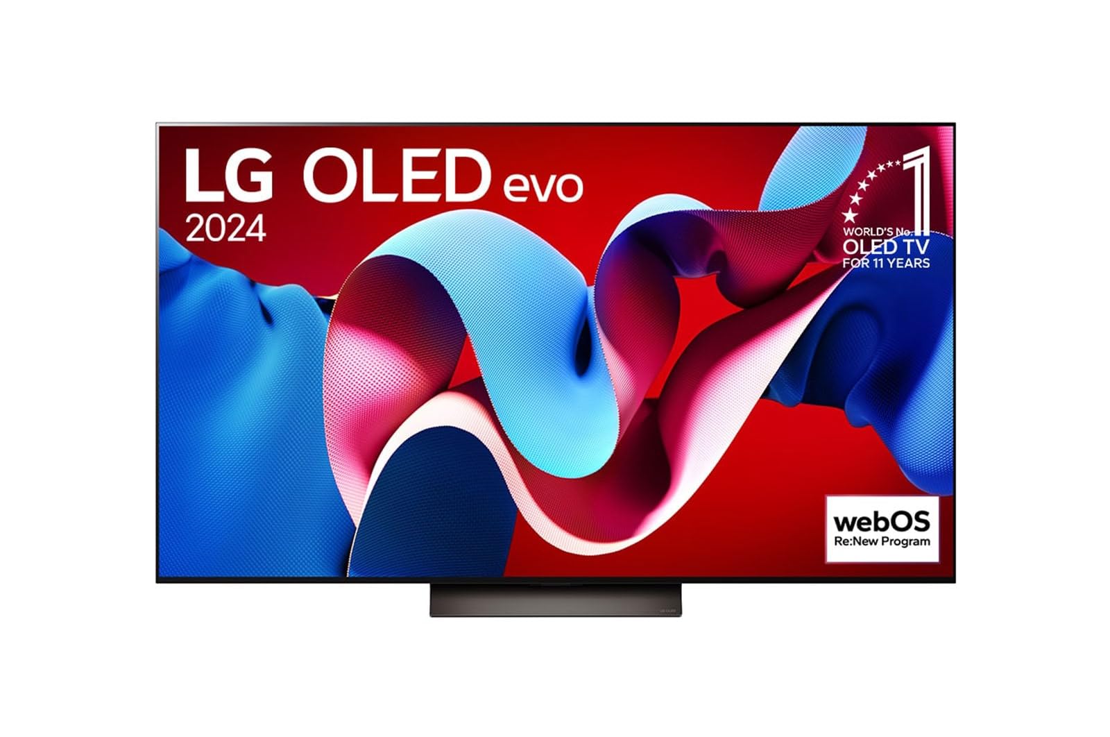 تلویزیون هوشمند 4K OLED LG 65 اینچ C4 با ریموت هوشمند AI Magic، Dolby Vision، webOS24، سیاه 2024