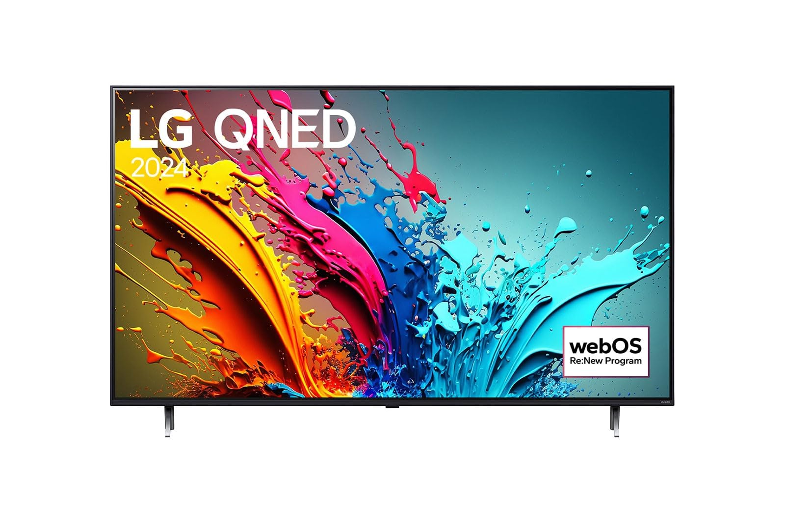 تلویزیون هوشمند 4K LG 86 اینچ QNED86 با ریموت کنترل هوشمند AI Magic، HDR10، webOS 2024، رنگ مشکی