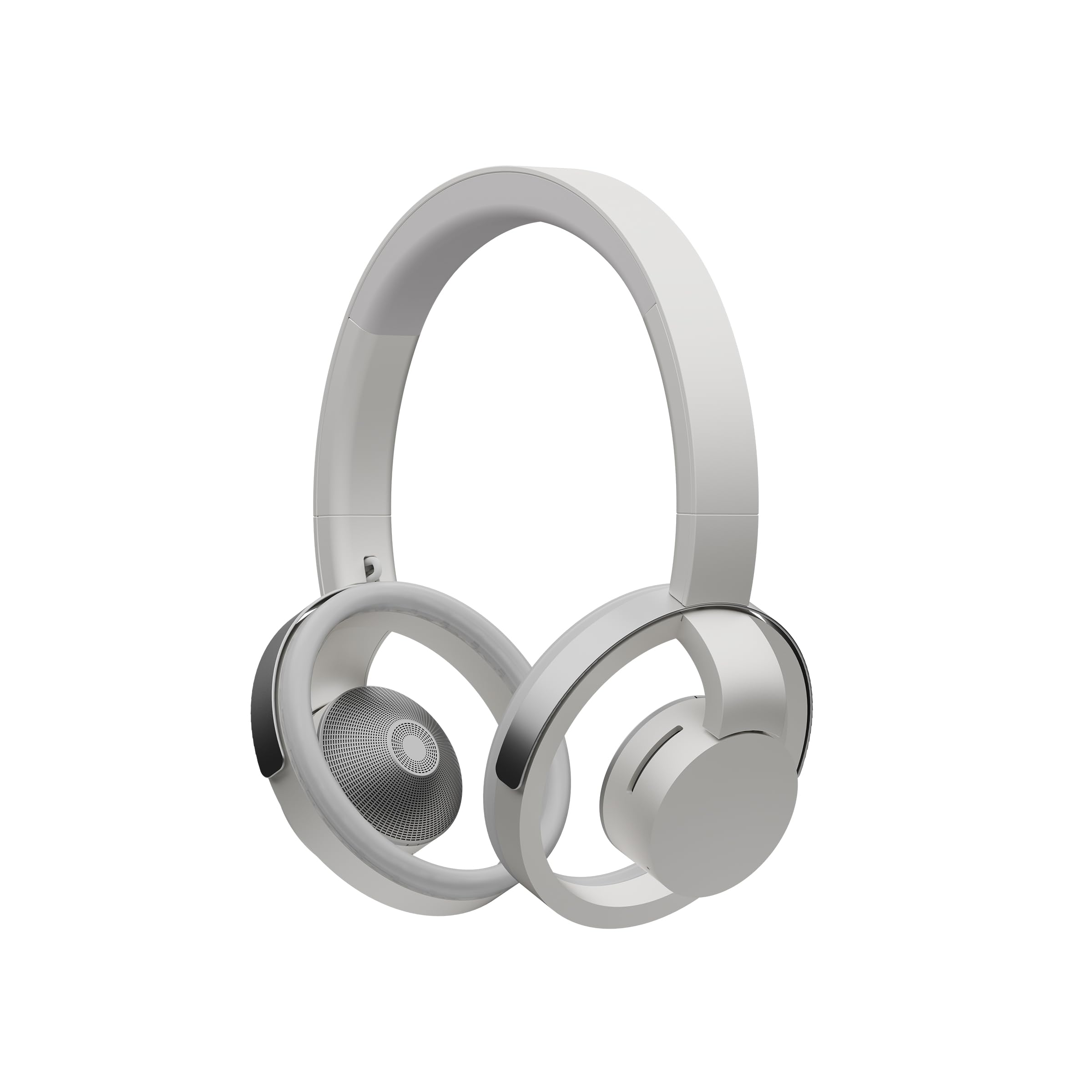 هدفون بی‌سیم باز گوش NWM ONE | جلوگیری از نشت صدا با تکنولوژی PSZ (گزینه هم انتقال استخوان) | بلوتوث 5.3 | چند نقطه‌ای | عمر باتری 20 ساعته با میکروفون | خاکستری روشن