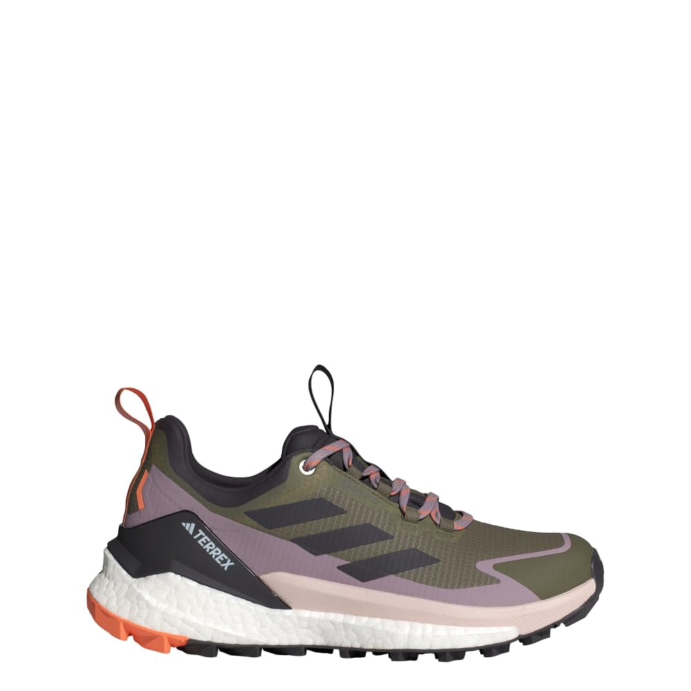 کفش پیاده‌روی گور-تکس Terrex Free Hiker 2.0 Low سایز 38 2/3 EU رنگ‌ها: سبز زیتونی استراتا / مشکی آروورا / رنگ کهربایی