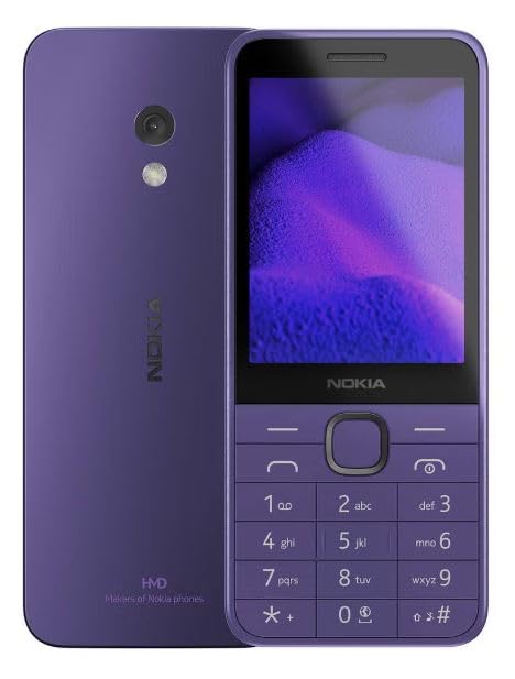 نوکیا ۲۳۵ 4G دو سیم‌کارت بنفش