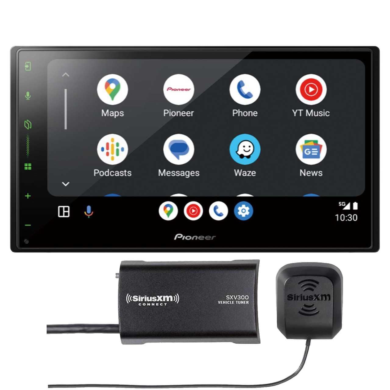 Pioneer DMH-W3050NEX 6.8 اینچ 2-DIN گیرنده چند رسانه ای به همراه + (1) رادیو ماهواره ای سیریوس ایکس ام SXV300V1
