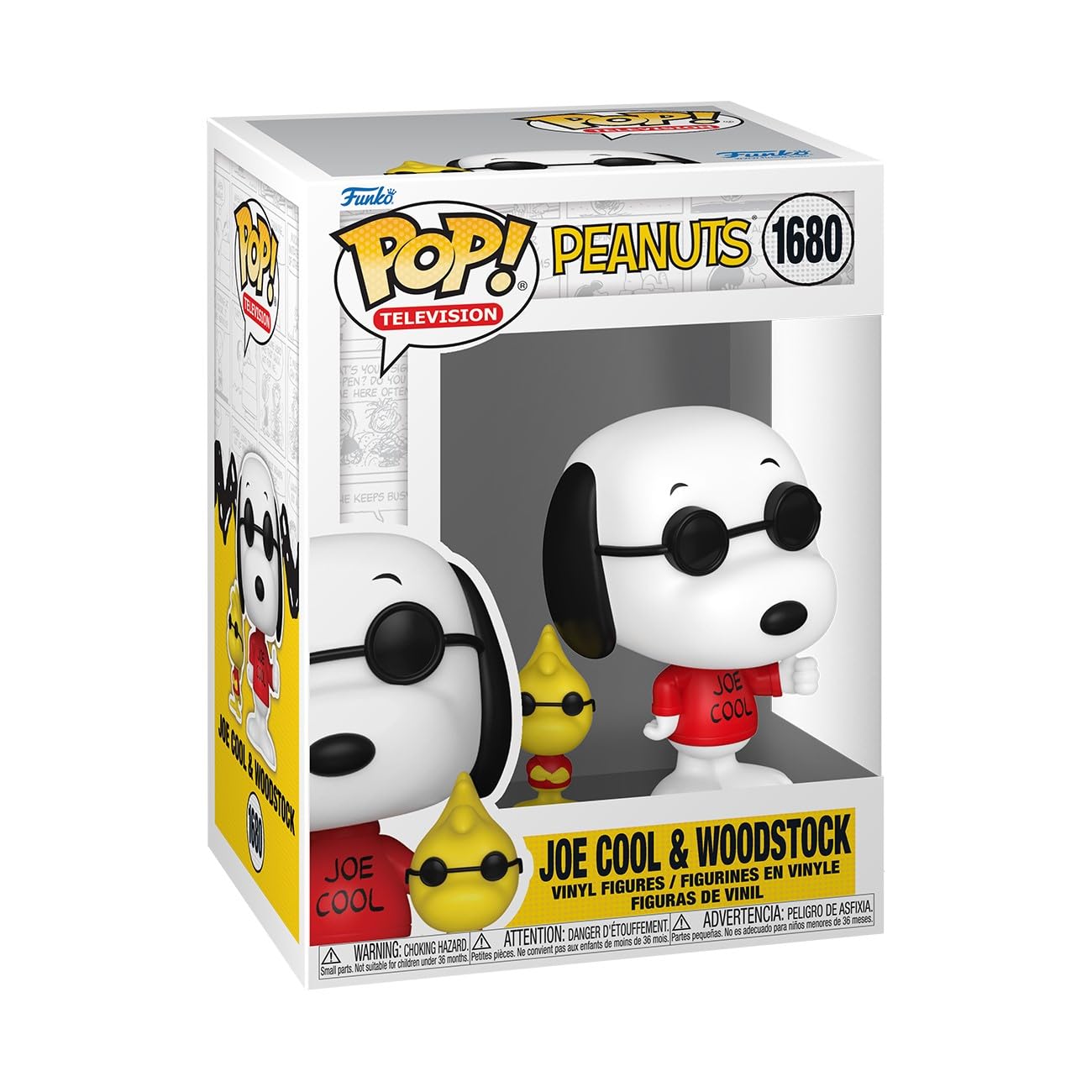 Funko Pop&Buddy: Peanuts - Joe Cool & Woodstock