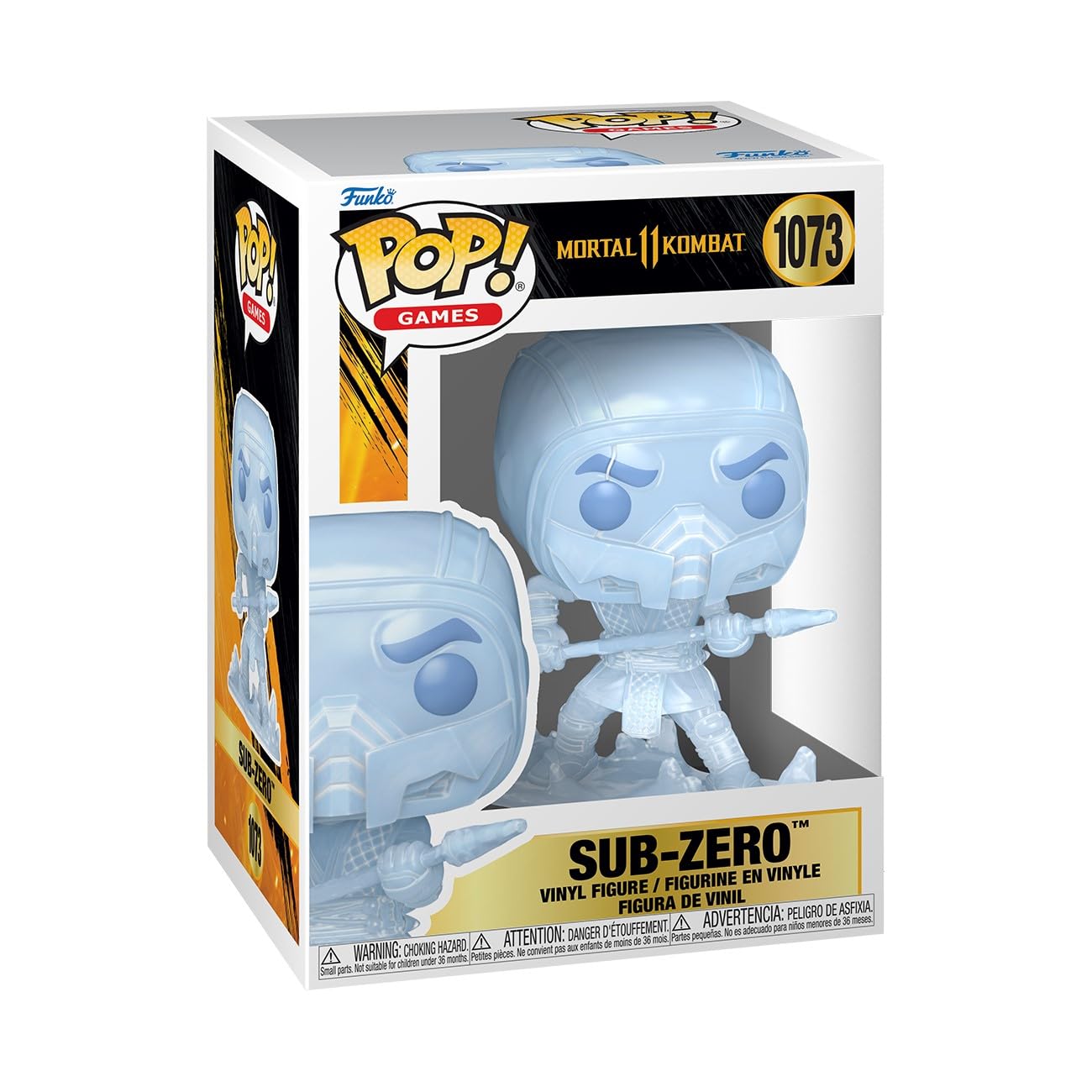 Figur خال Funko Pop Games: Mortal Kombat 11 Fatality - Sub-Zero - Mortal Kombat Game Franchise - Collectable Vinyl - Gift Idea - Official Merchandise - کالکتوری برای کودکان و بزرگسالان - هواداران بازی های ویدیویی