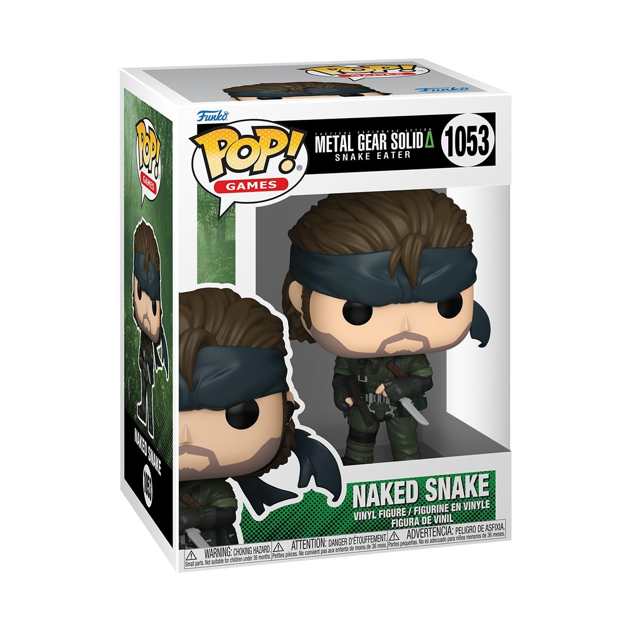 Funko Pop! Games: فلزی گیر - مارمولک نیکد اسنیک