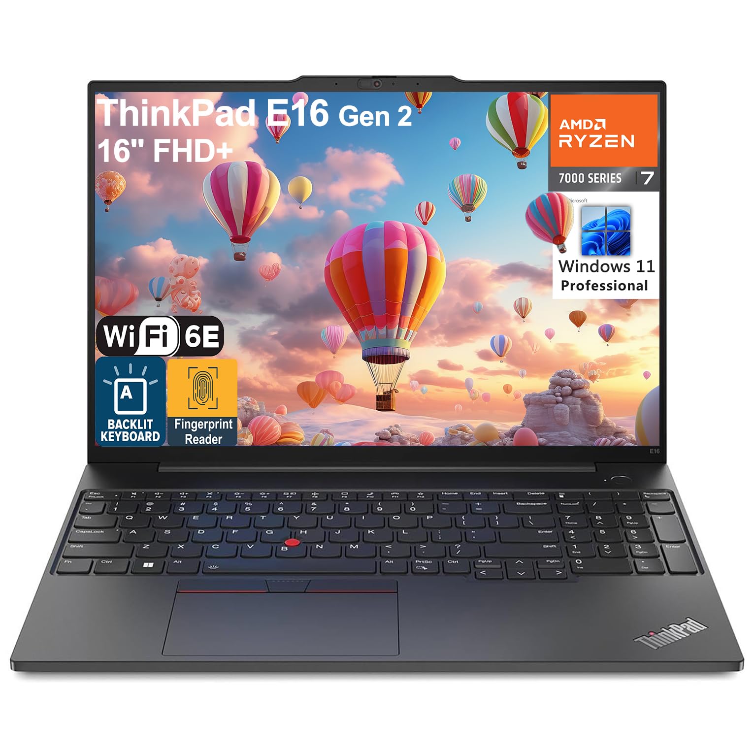 لپ تاپ تجاری لنوو تینک‌پد E16 16 اینچ FHD+

سیستم عامل: ویندوز ۱۱ پرو
پردازنده: AMD Octa-Core Ryzen 7 7730U (قدرت بیشتر از i7-1355U)
حافظه RAM: 40 گیگابایت DDR4
حافظه داخلی: 1 ترابایت PCIe SSD
صفحه کلید نوردار
خواننده اثر انگشت
WiFi 6