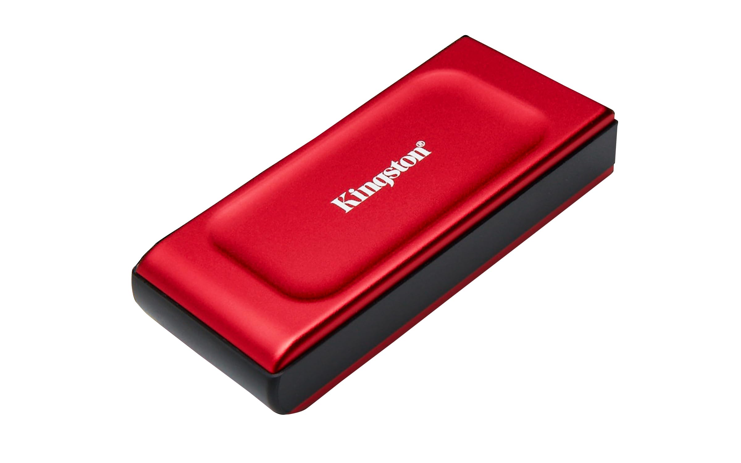 Kingston XS1000R 1TB SSD | ابعاد جیبی | USB 3.2 نسل 2 | درایو حالت جامد خارجی | تا 1050 مگابایت بر ثانیه | تا 1050 مگابایت بر ثانیه XS1000 - قرمز 1TB