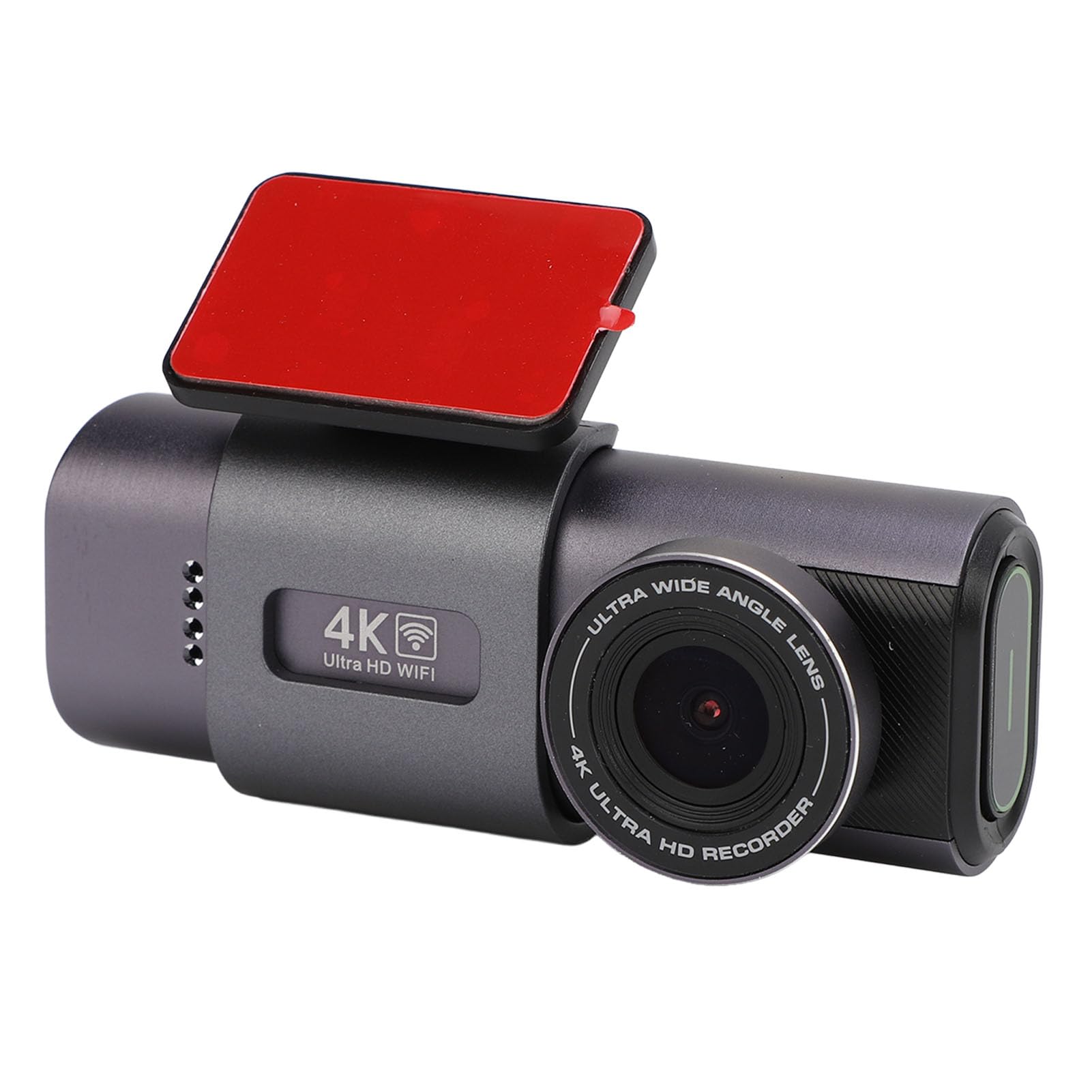 دوربین دوکاناله جلو و عقب Luocute 4K 1080P ، دید در شب زاویه گسترده ، WiFi G Sensor 24H Parking ، ضبط حلقه ای ، 128 گیگابایت ، آلیاژ آلومینیوم ، نمایشگر 1.47 اینچی مینی داشکم برای خودرو