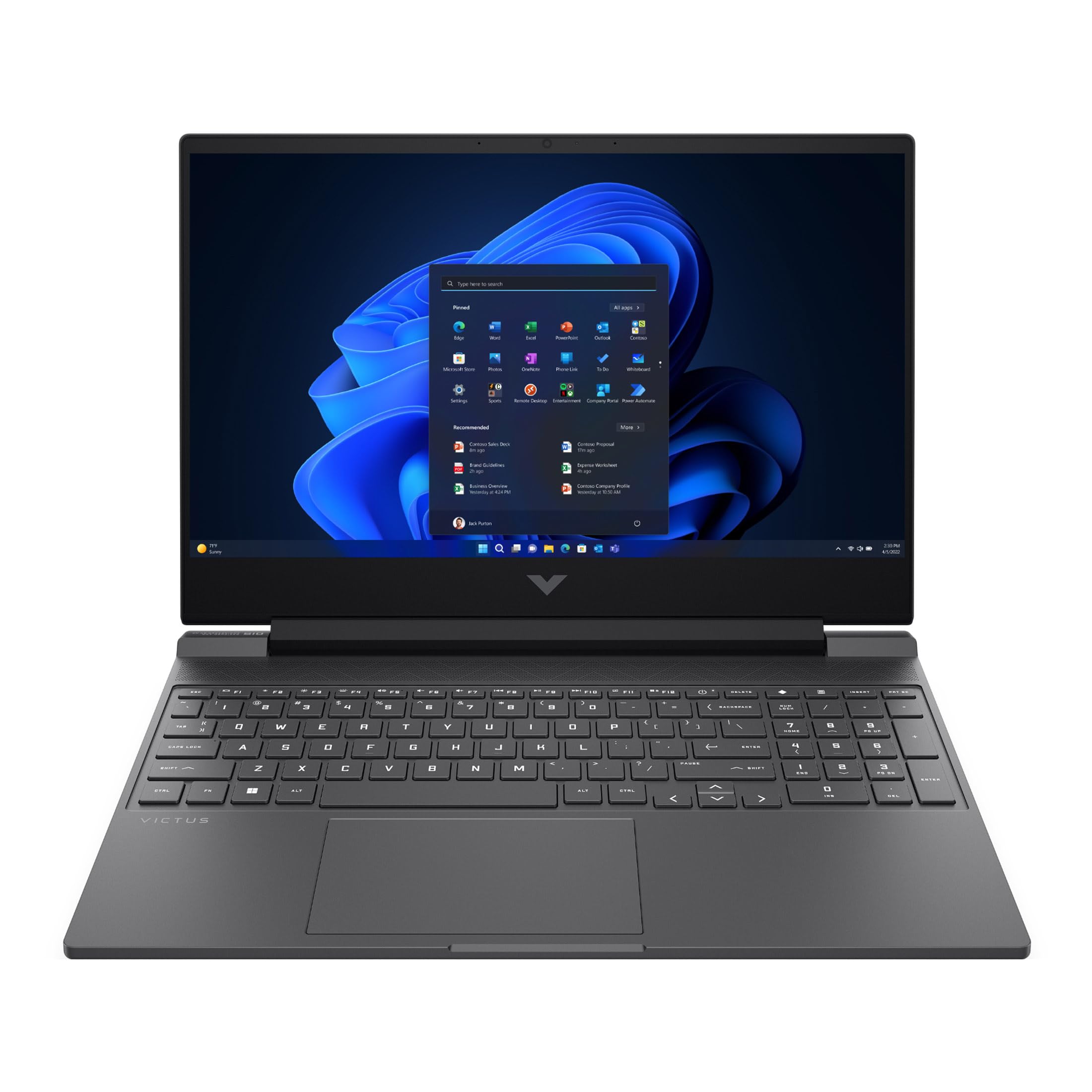 لپ تاپ بازی 15.6 اینچی HP (ارتقا یافته) Victus با پردازنده AMD Ryzen 5-8645HS، صفحه نمایش FHD IPS 144Hz، کارت گرافیک NVIDIA GeForce RTX 4050 با حافظه 8GB DDR5، 512GB SSD، رنگ نقره ای میکا (2024)