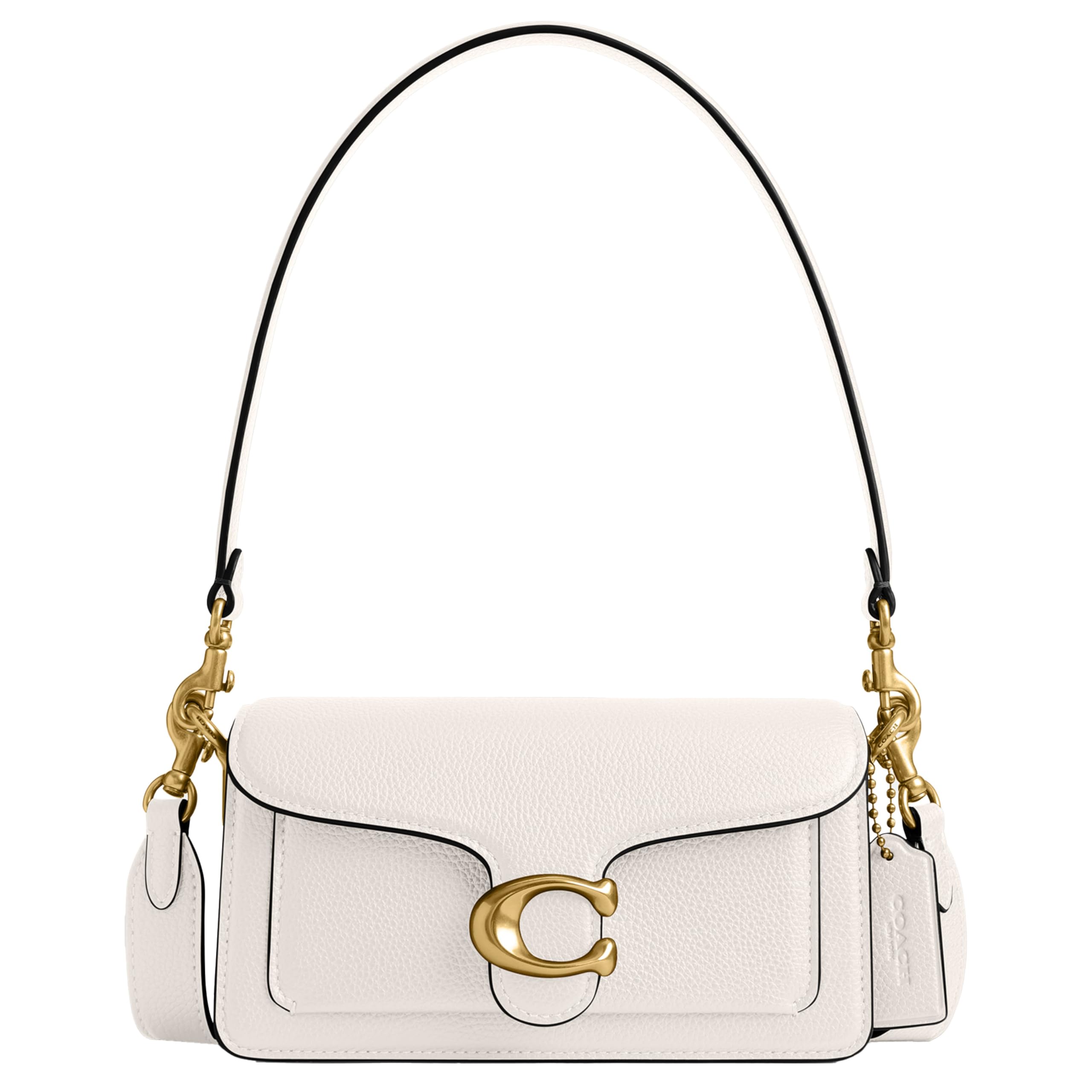 کیف دستی شانه ای زنانه COACH اندازه یک سایز سفید