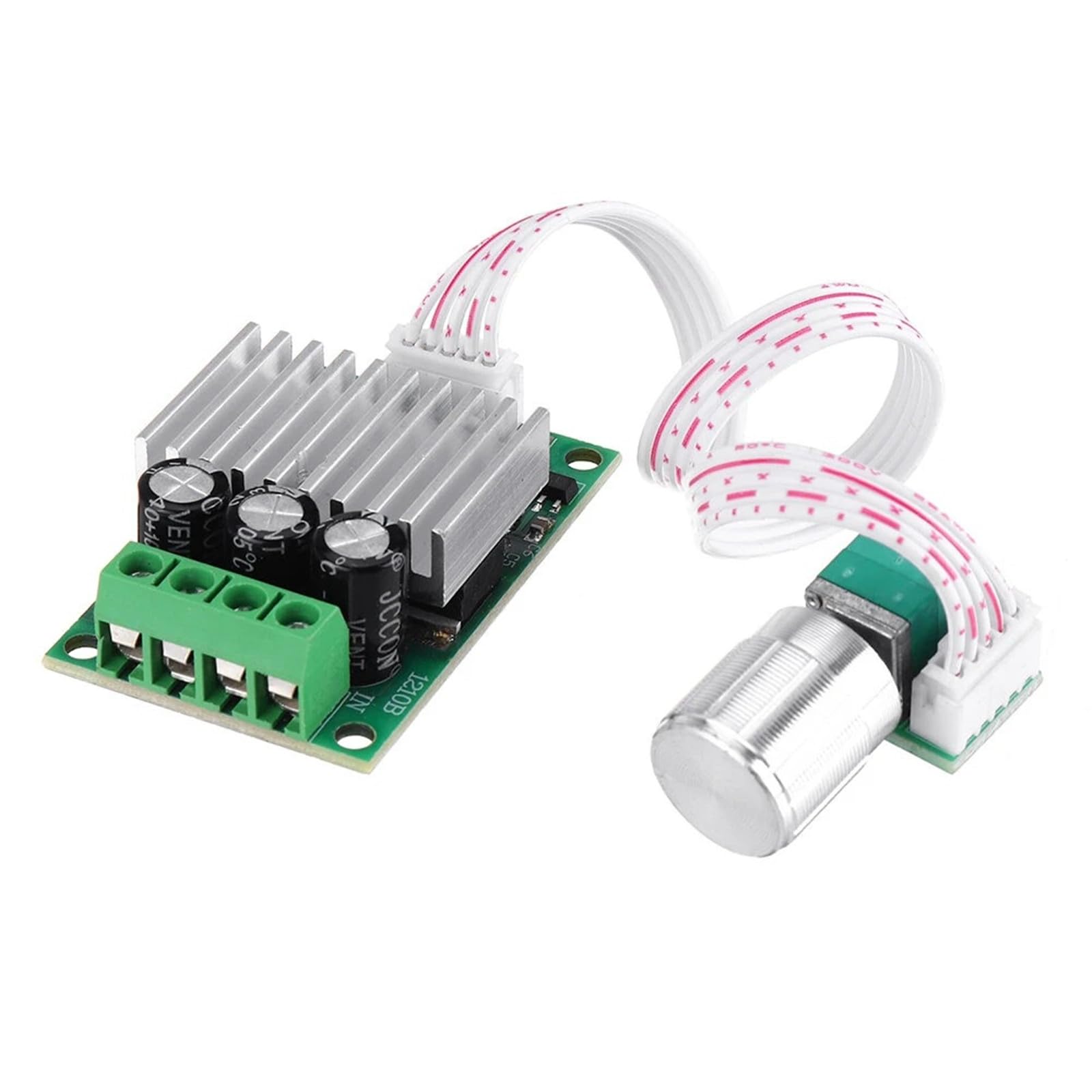 کنترل کننده سرعت موتور PWM BAIMOQI DC12V-30V سوئیچ 10A جریان مستقیم کنترل‌پذیر سرعت قابل تنظیم دیمر سوئیچ