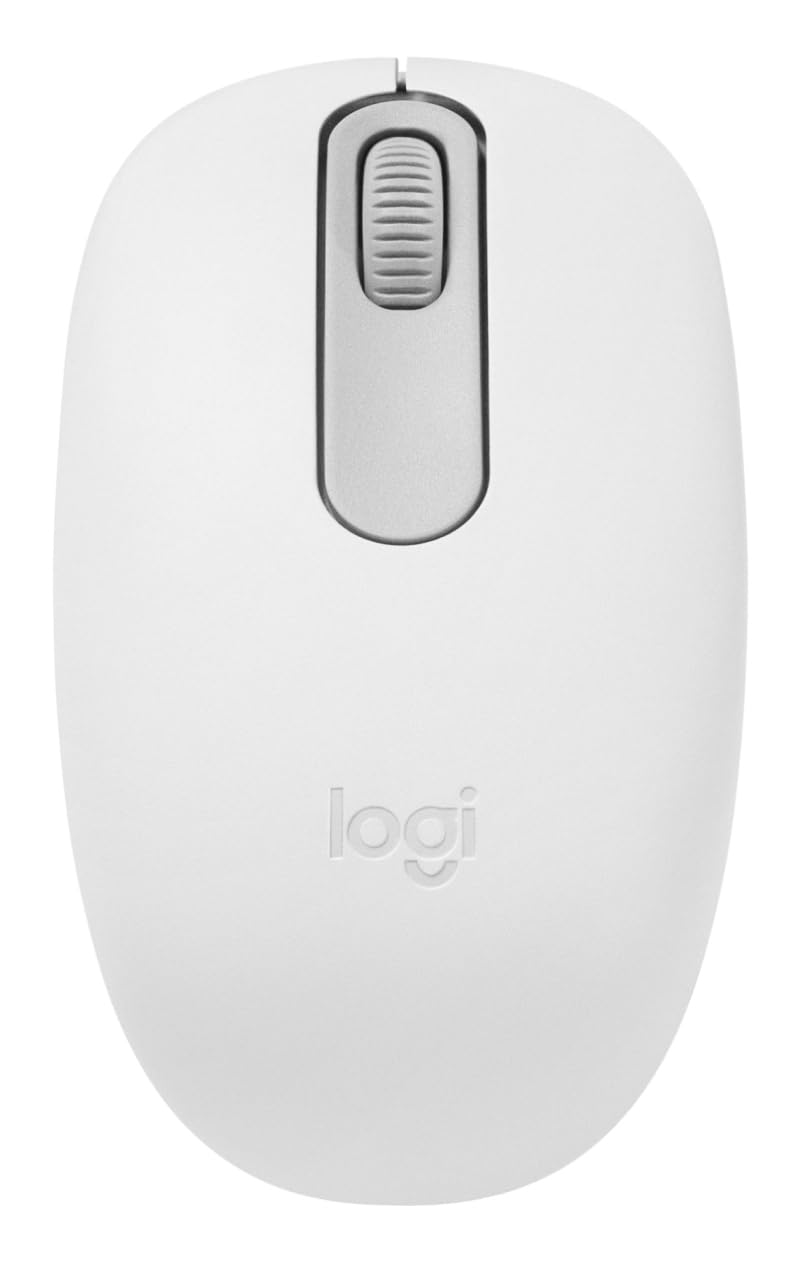 موس بی‌سیم بلوتوث Logitech M196، موس کوچک و قابل حمل برای لپ‌تاپ‌ها، تبلت‌ها و موارد دیگر، باطری 12 ماهه، پیگیری صاف، سازگار با کامپیوتر و مک، ویندوز و مک اواسط - رنگ سفید