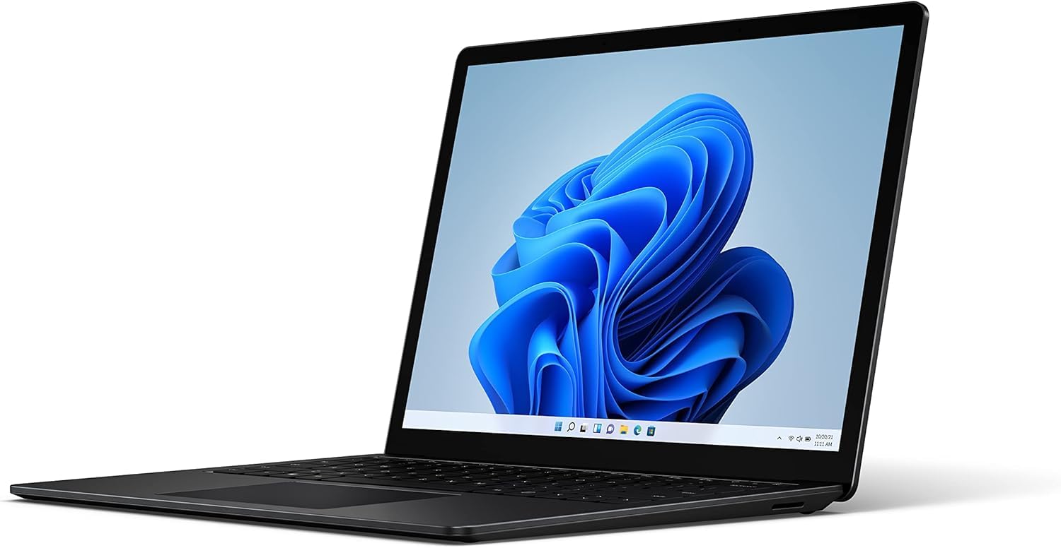 مایکروسافت Surface Laptop 4 | پردازنده Intel Core i7 نسل 11 | 16GB RAM 256GB SSD | صفحه نمایش لمسی 13.5 اینچ | ویندوز 10 پرو | شارژر برای مایکروسافت Surface (تجدیدنظرشده)
