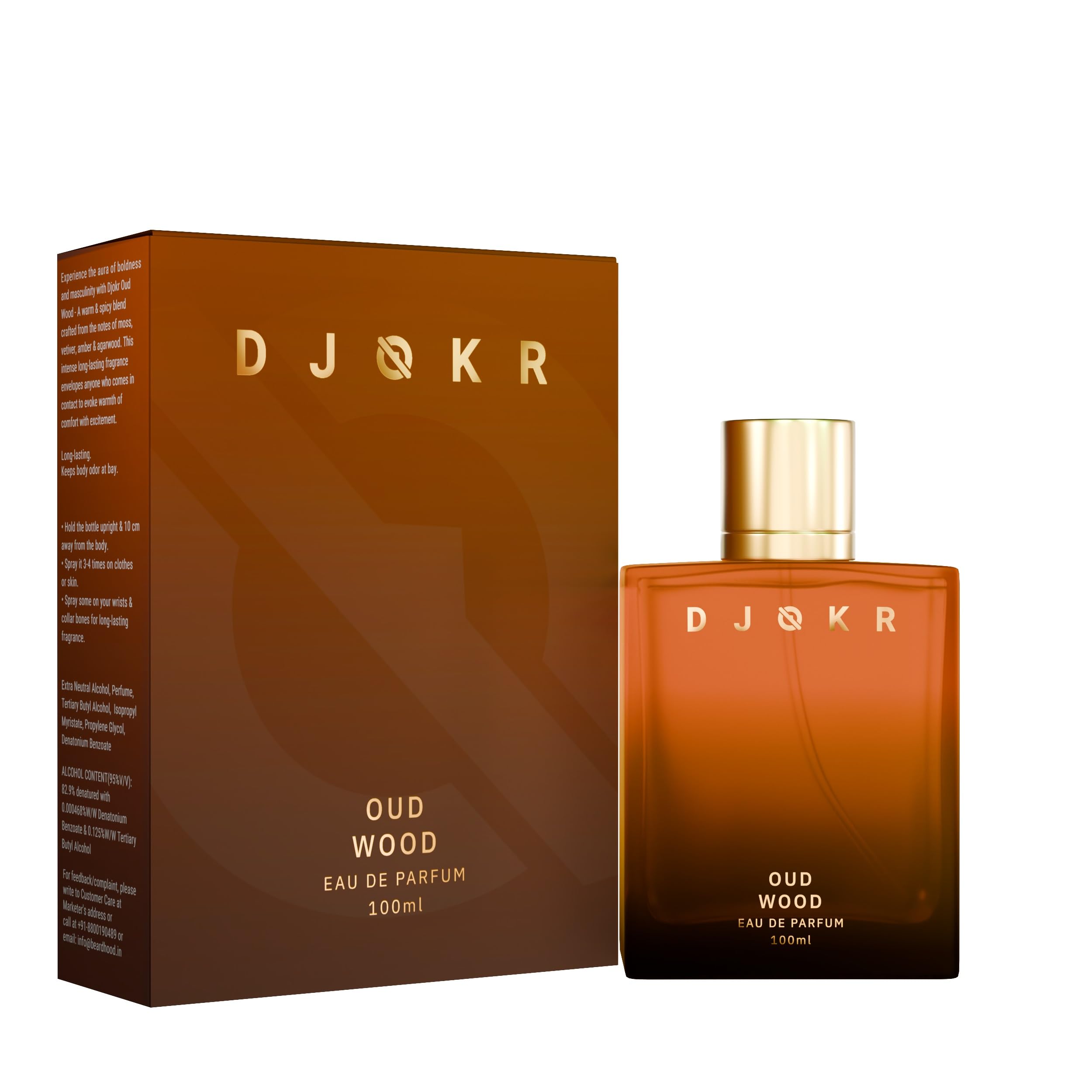 عطر چوبی دوجکر برای مردان 100 میلی لیتر | او دو پارفوم | اسپری عطر لوکس و پرمیوم ماندگار
