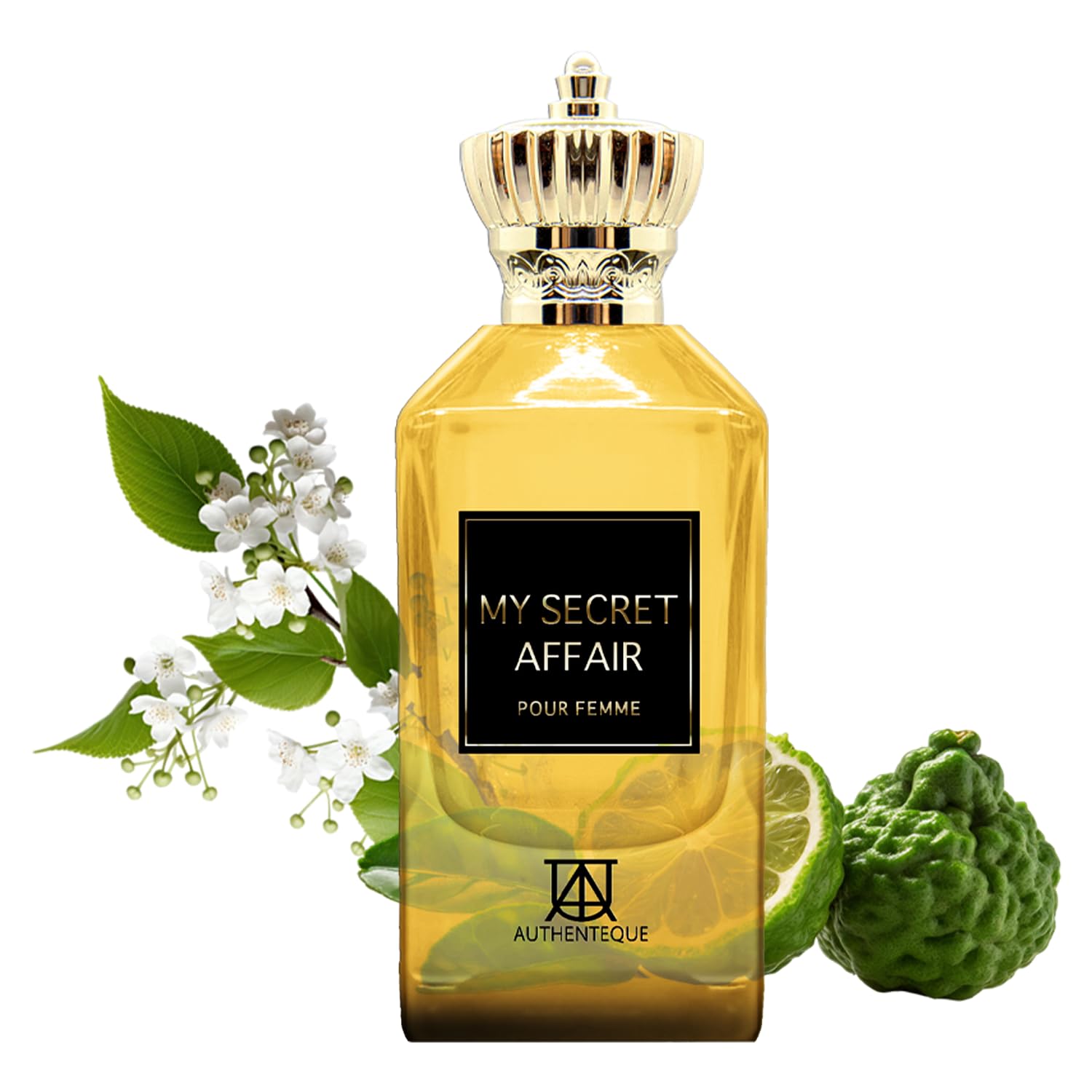 AUTHENTEQUE - عطر‌های مخصوص زنانه - الهام گرفته از اسکندال جی‌پی - عطری با ماندگاری بالا - 3.4 اونس - گل یاسمین، گل پرتقال، فریزیا و لیلیوم درهای دره‌ها - بدون حیوانات آزمایشگاهی - 100 میلی‌لیتر