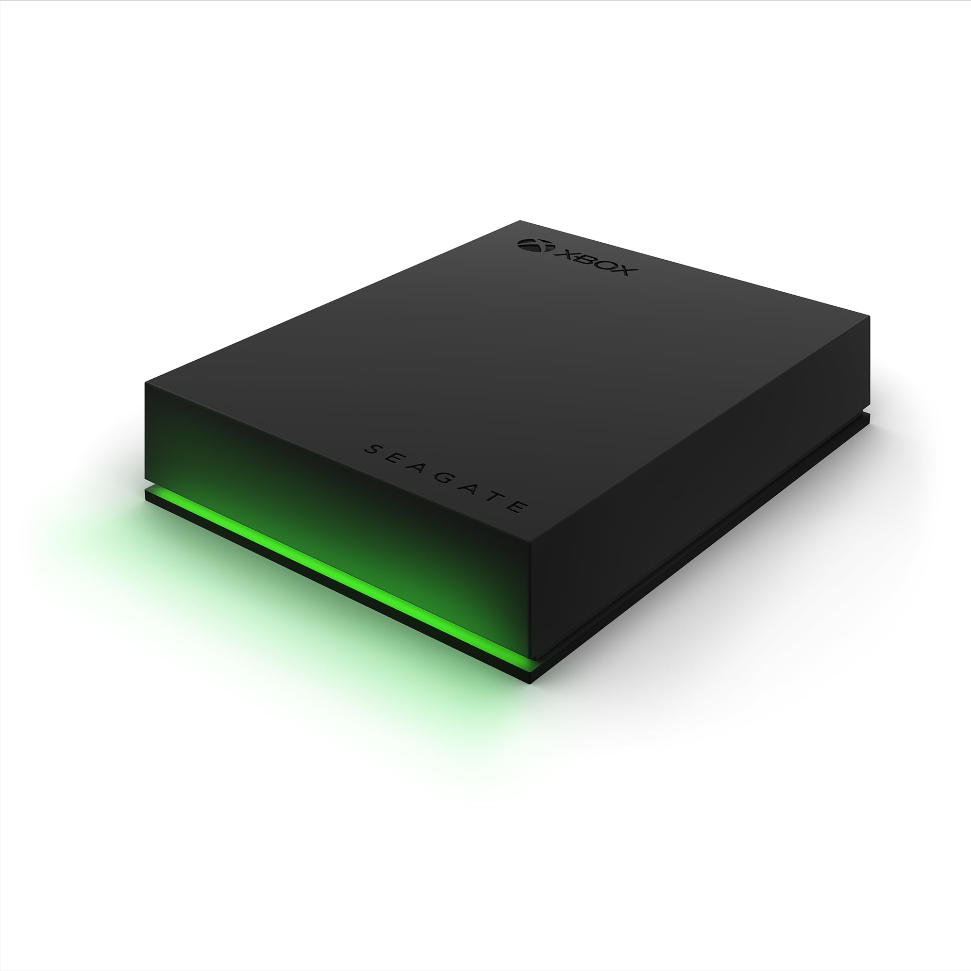 دیسک سخت اکسترنال Seagate Game Drive برای Xbox با ظرفیت 5 ترابایت - هارد دیسک قابل حمل - USB 3.2 نسل 1، رنگ مشکی با نور مخصوص LED سبز، تایید شده توسط Xbox، دارای سرویس نجاتی 3 ساله (STKX5000403) هارد دیسک Xbox - با نور LED RGB 5 ترابایت سبز